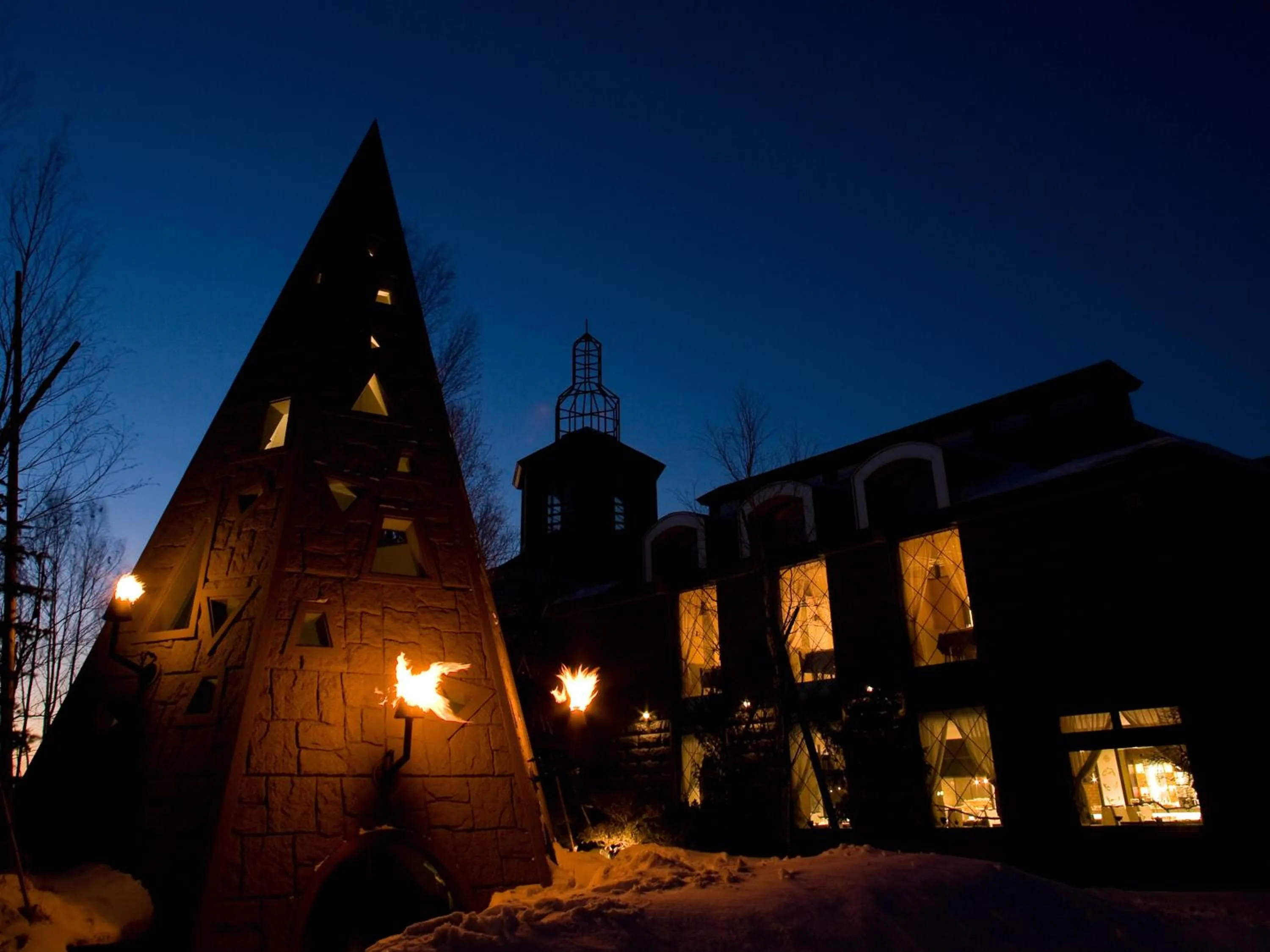 Area and facilities in Hokuten no Oka Abashiriko Tsuruga Resort