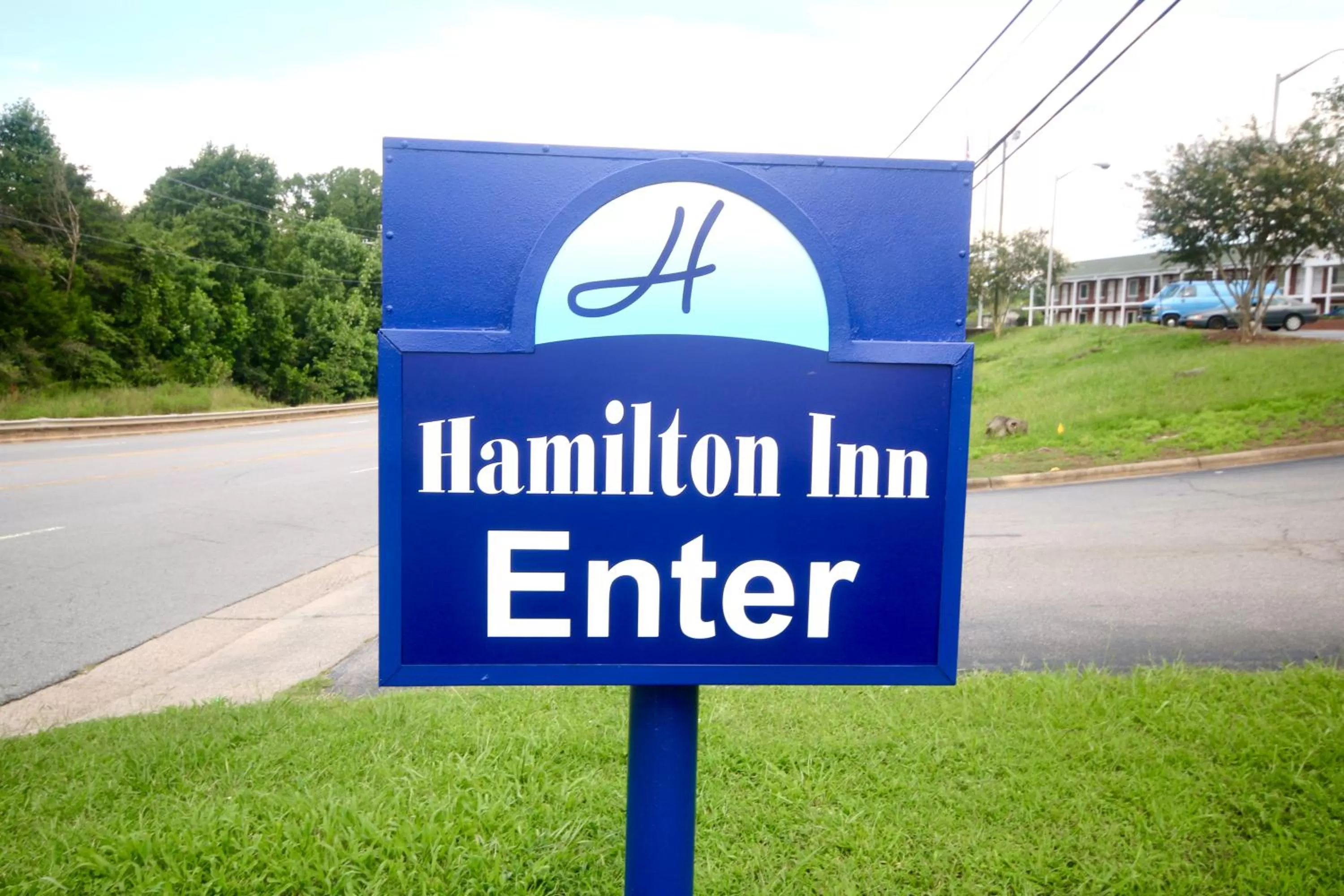Property logo or sign in Hamilton Inn Jonesville I-77