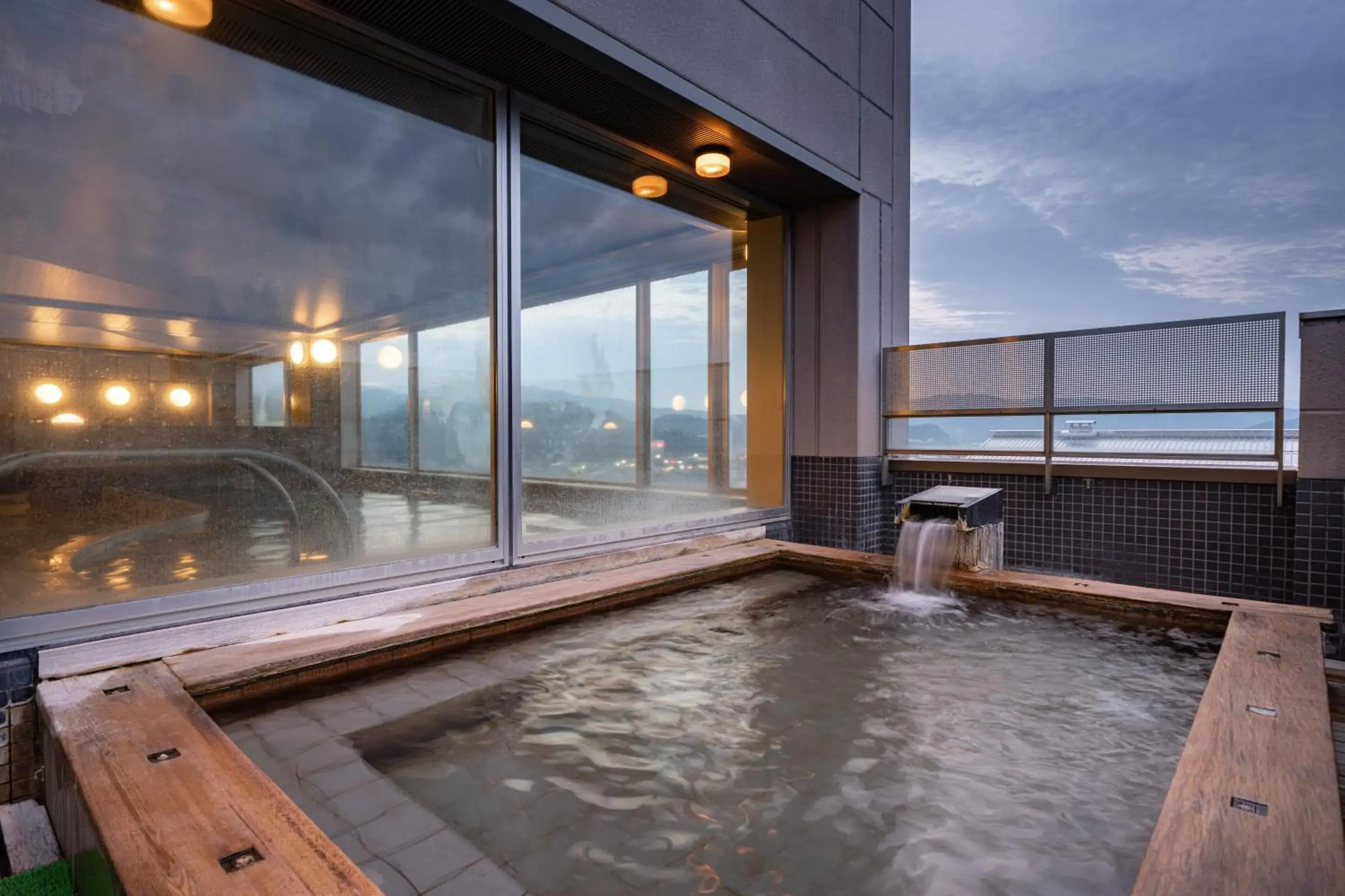 Open Air Bath, Swimming Pool in Hida Hotel Plaza