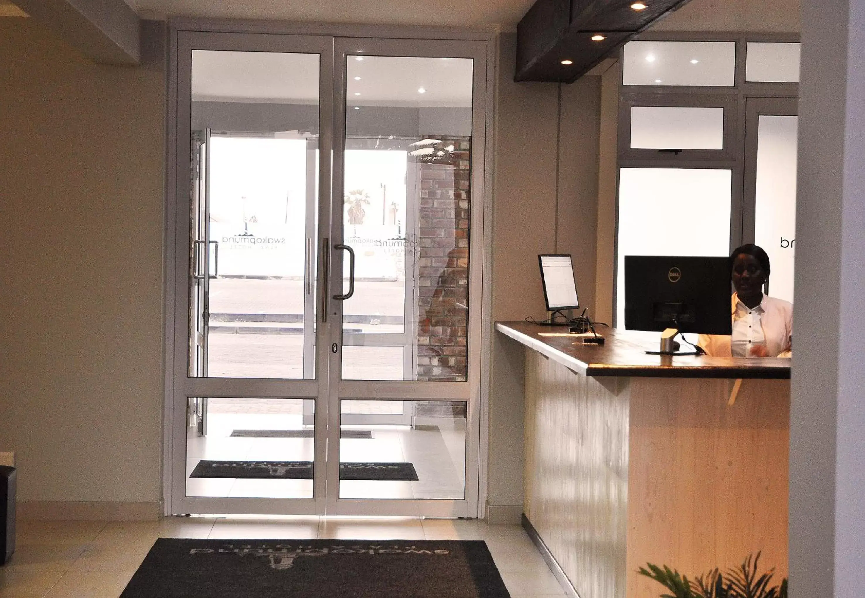 Lobby or reception in Swakopmund Plaza Hotel Lobby or reception in Swakopmund Plaza Hotel