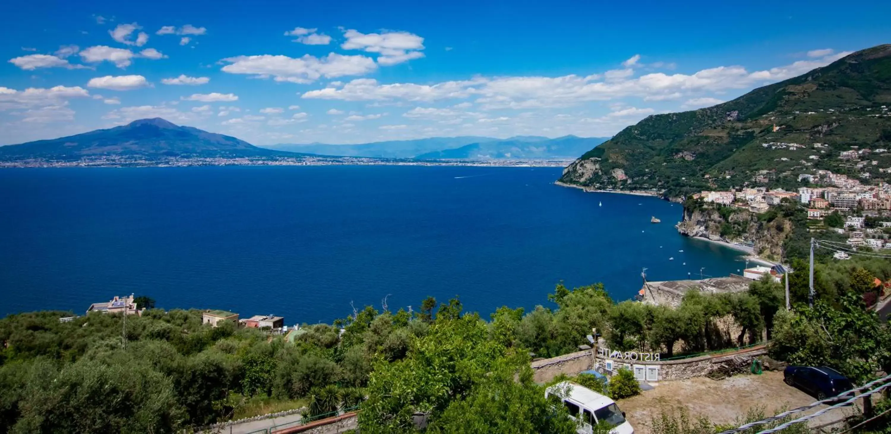 Bird's-eye View in Villa Mariagiovanna