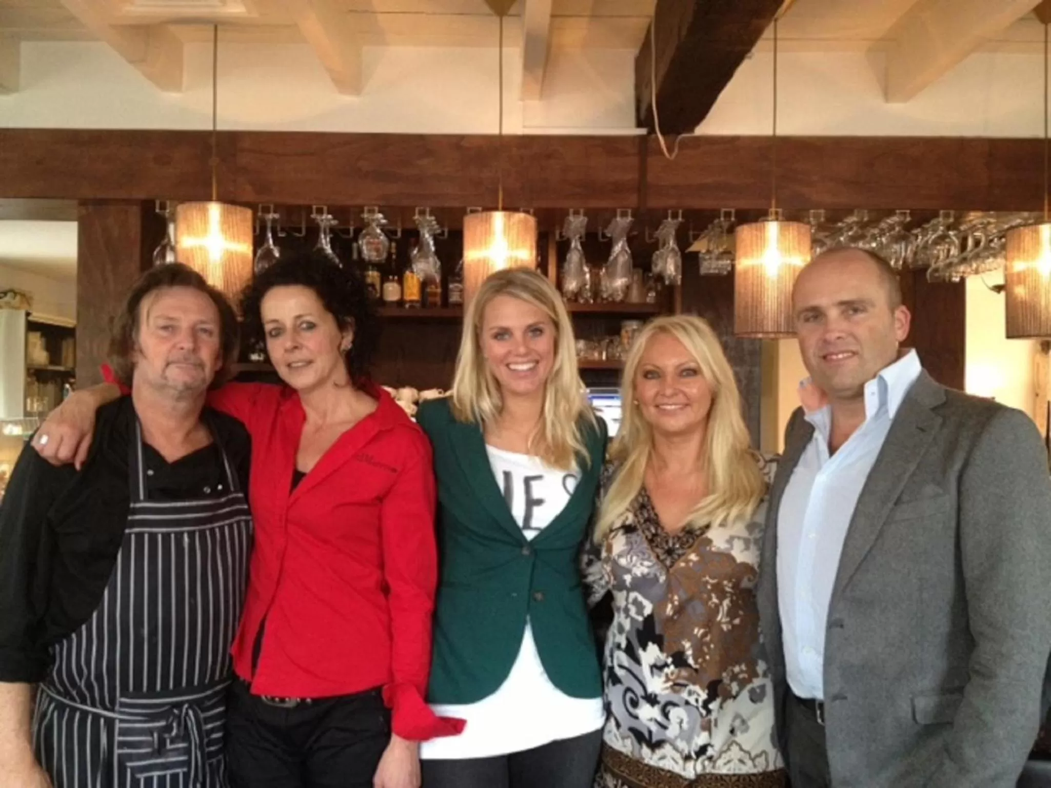 Staff in Hotel Brasserie Oud Maren