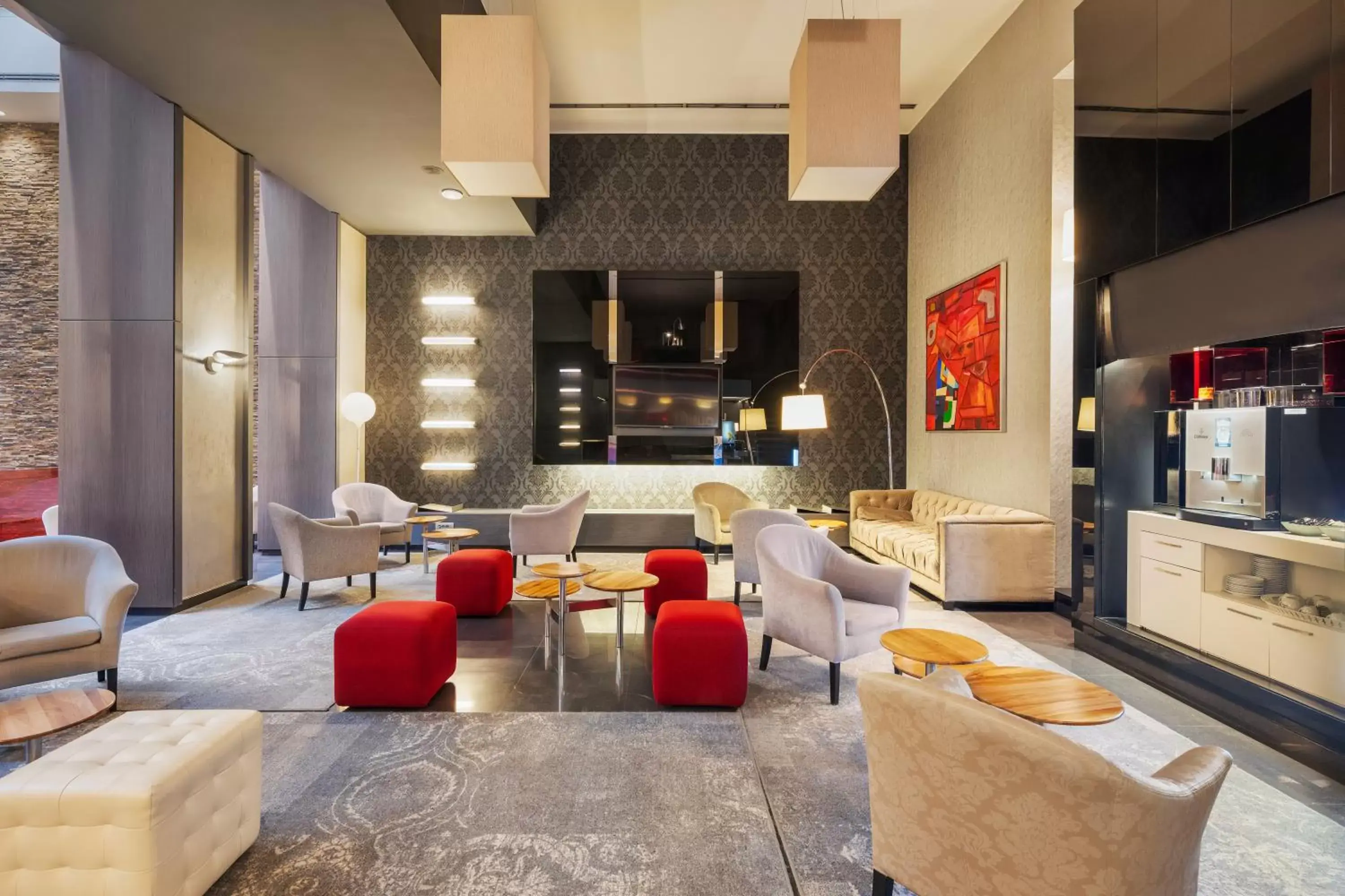 Living room in Eurostars Palazzo Zichy Living room in Eurostars Palazzo Zichy