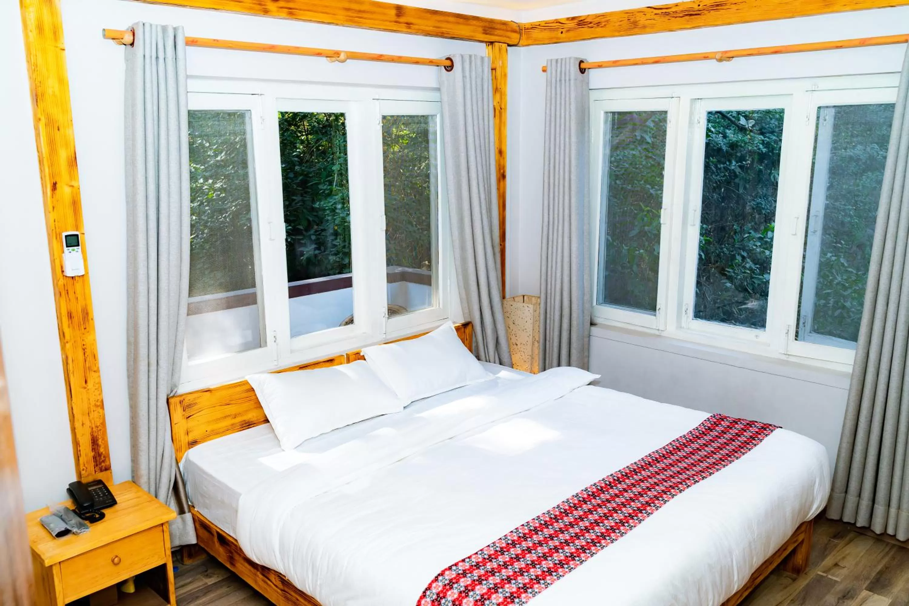 Bedroom, Bed in Silu Homes by Hostmandu