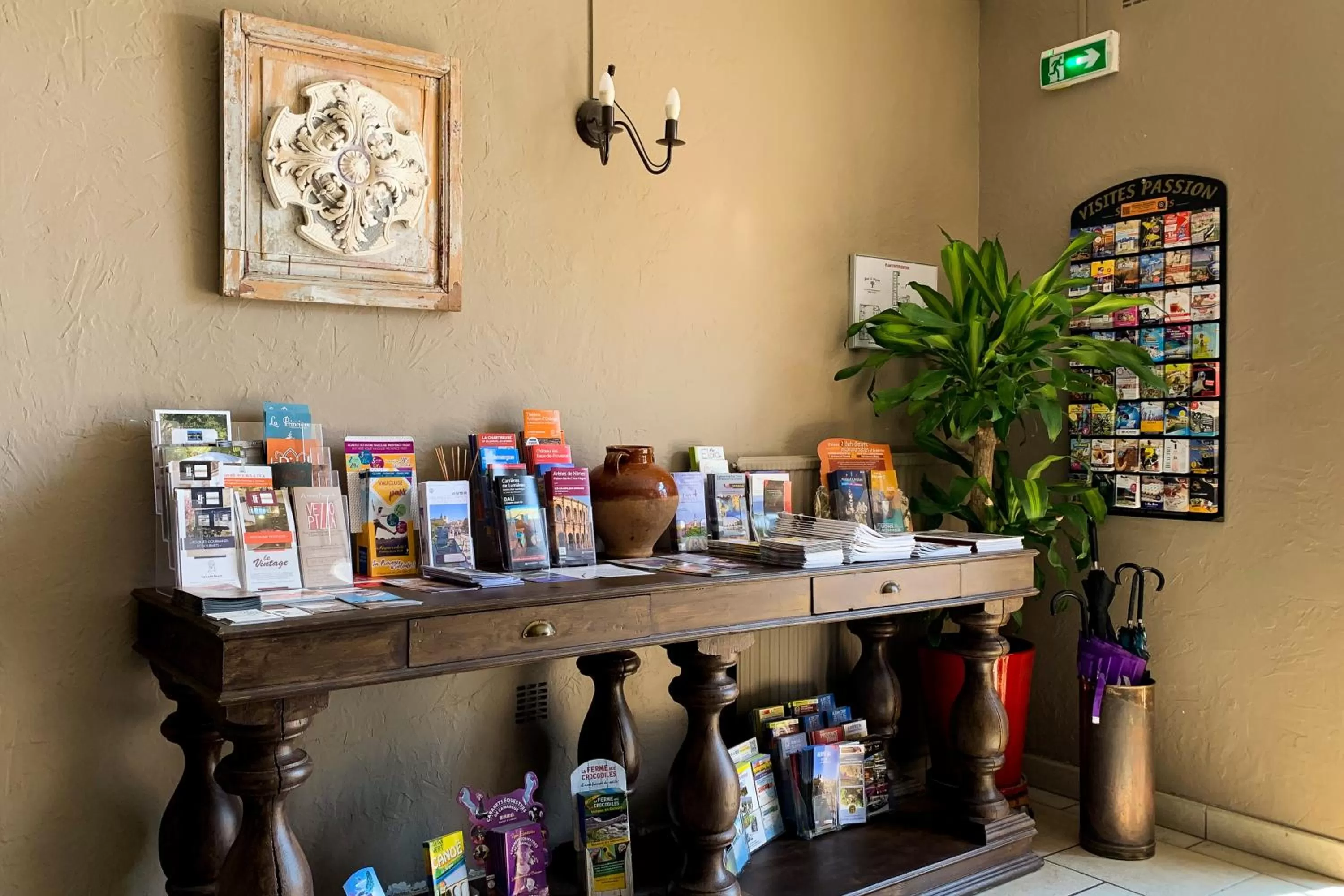 Lobby or reception in Hotel Le Magnan