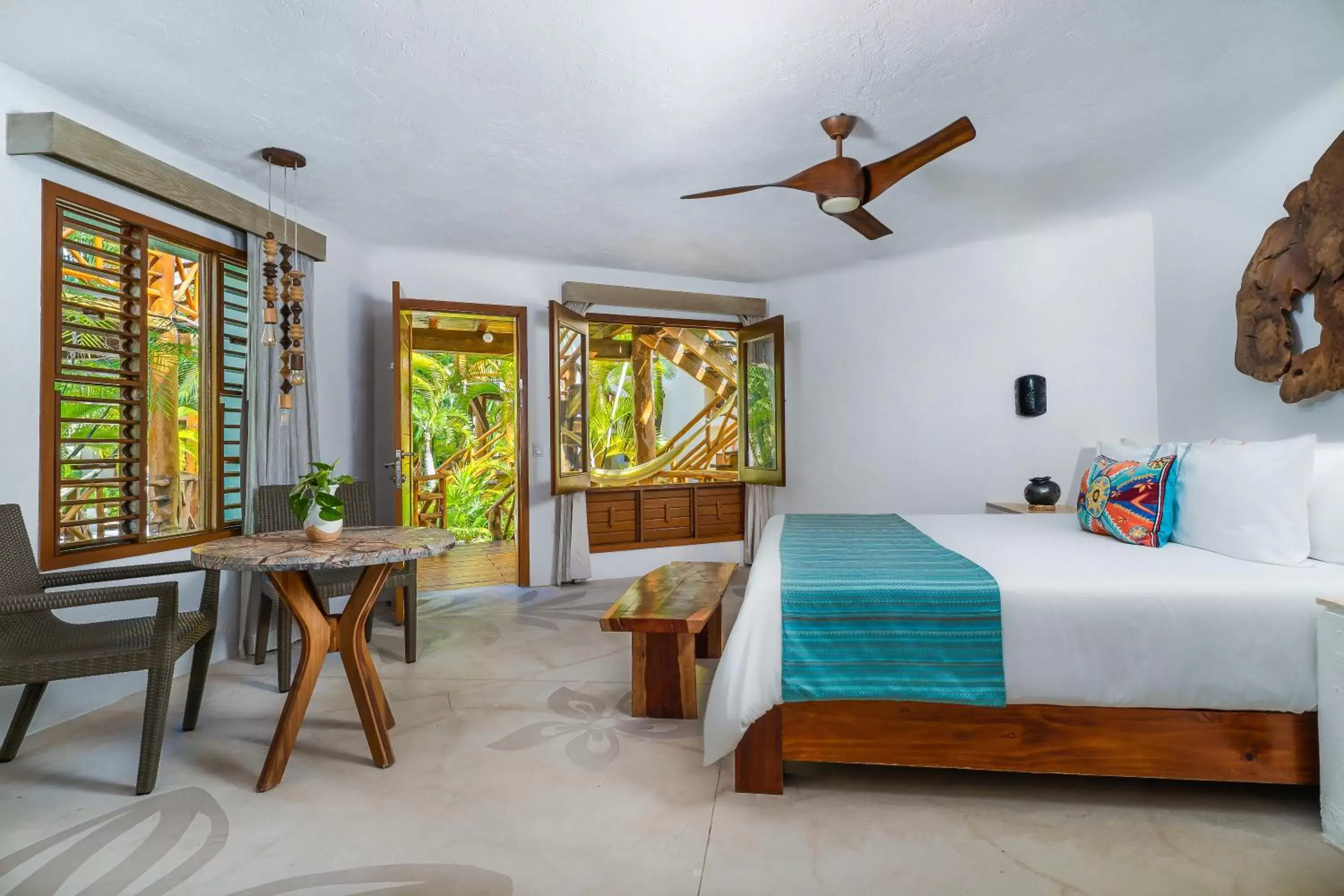 Bedroom in Mahekal Beach Front Resort & Spa