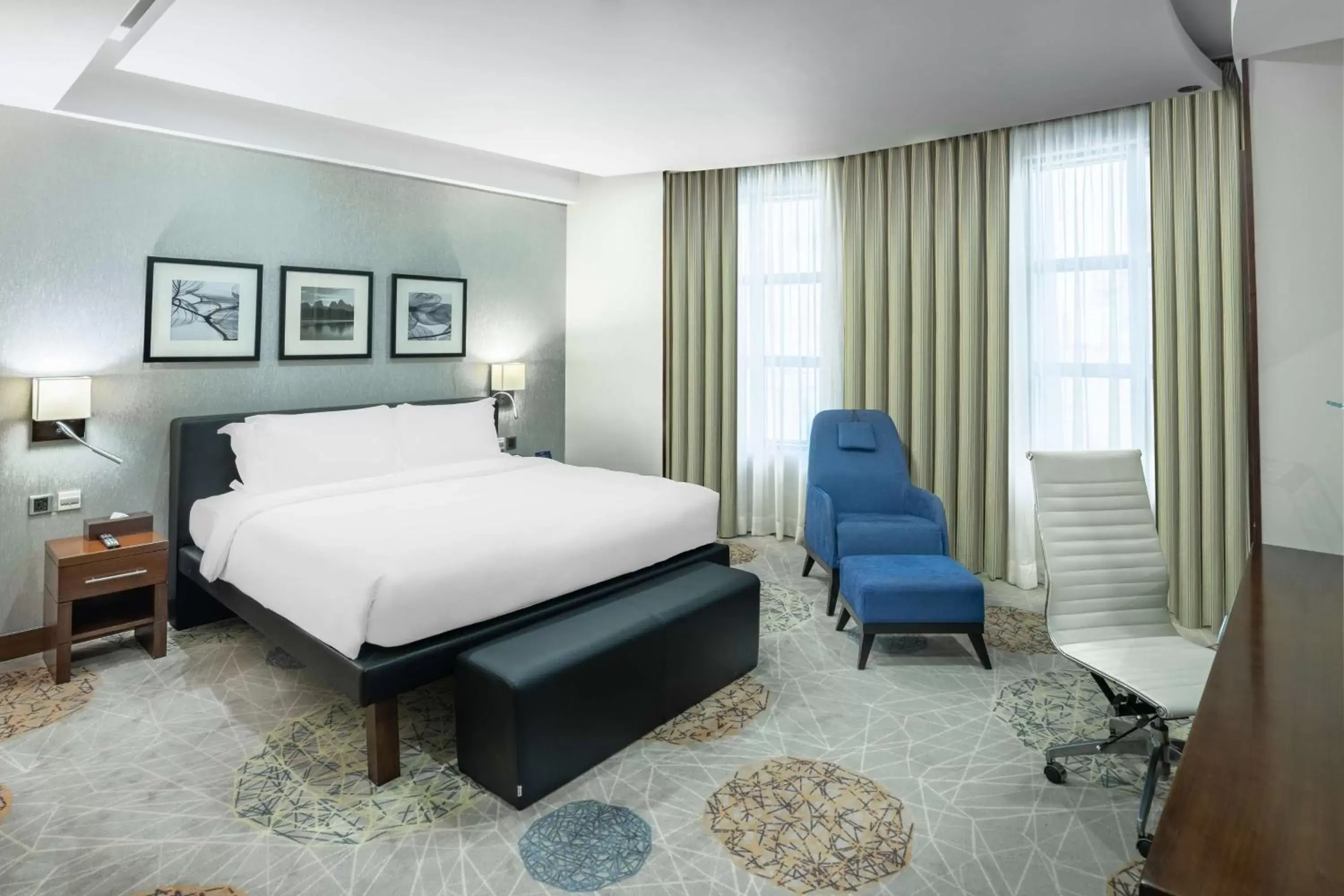 Bed in Radisson Blu Plaza Jeddah Bed in Radisson Blu Plaza Jeddah