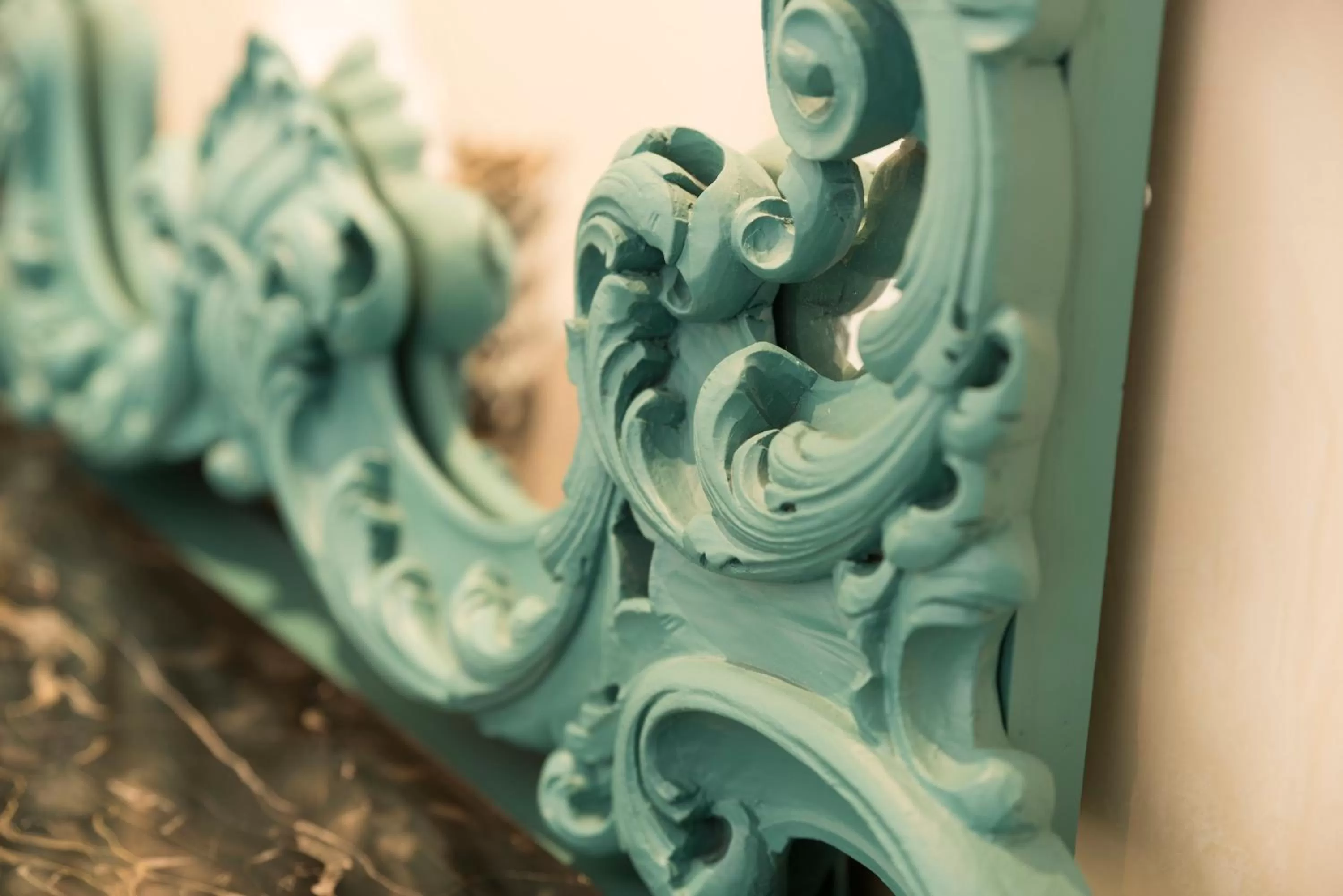 Decorative detail in Altavilla Boutique Hotel