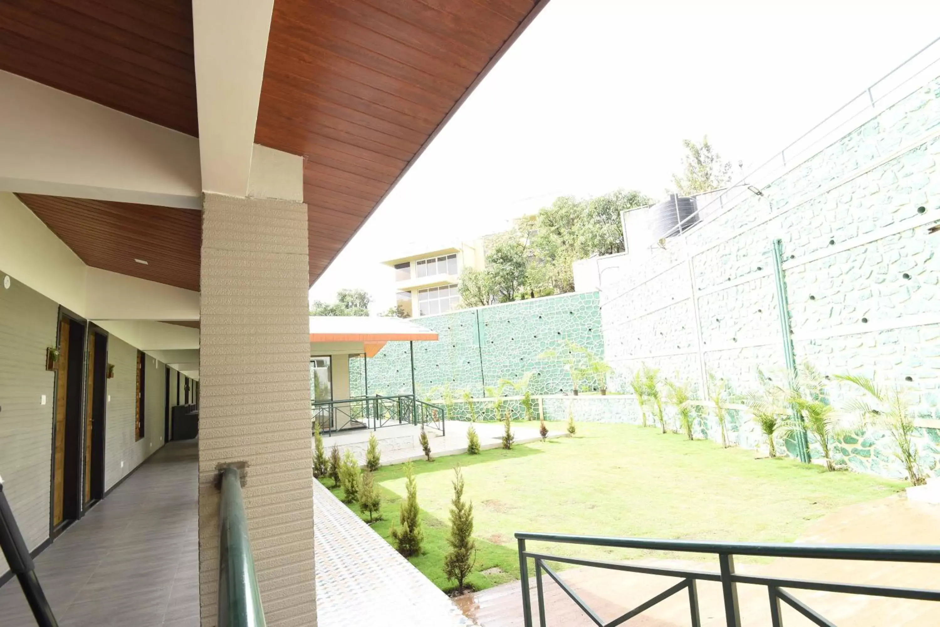 Garden view in Miraya Hotel Garden view in Miraya Hotel