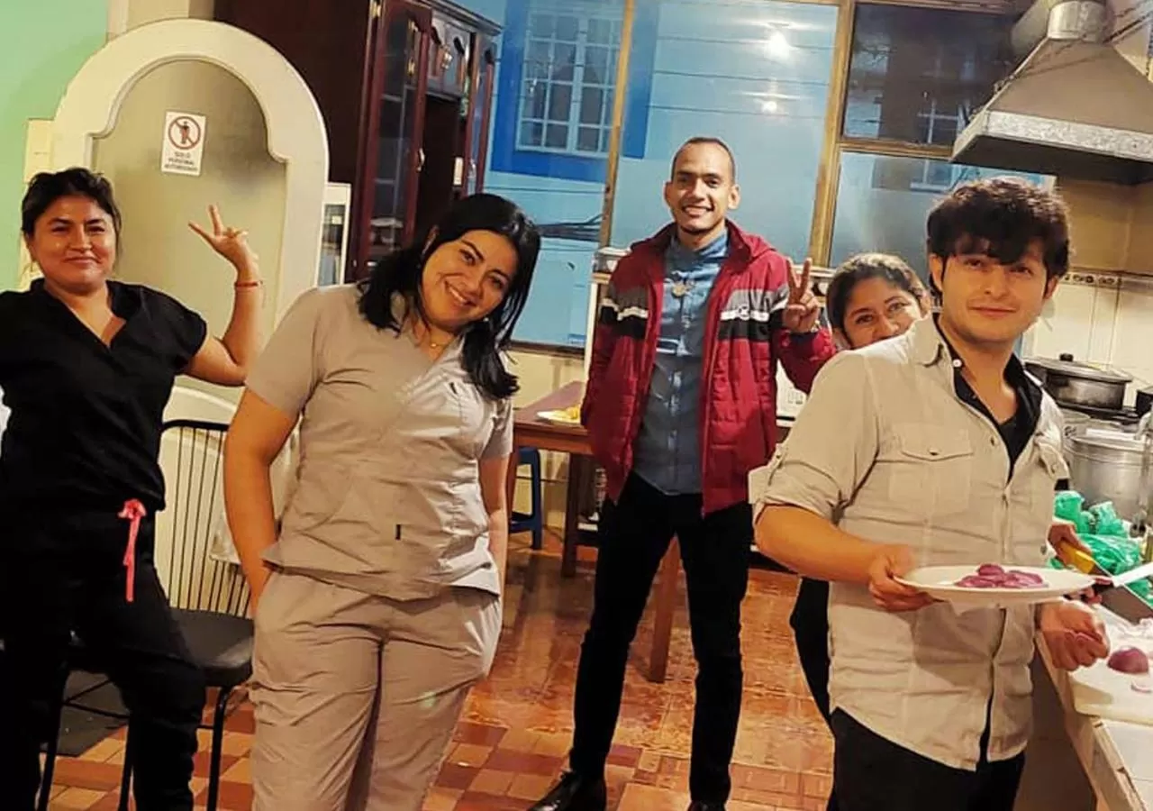 Property building in La Merced Plaza Hospedaje