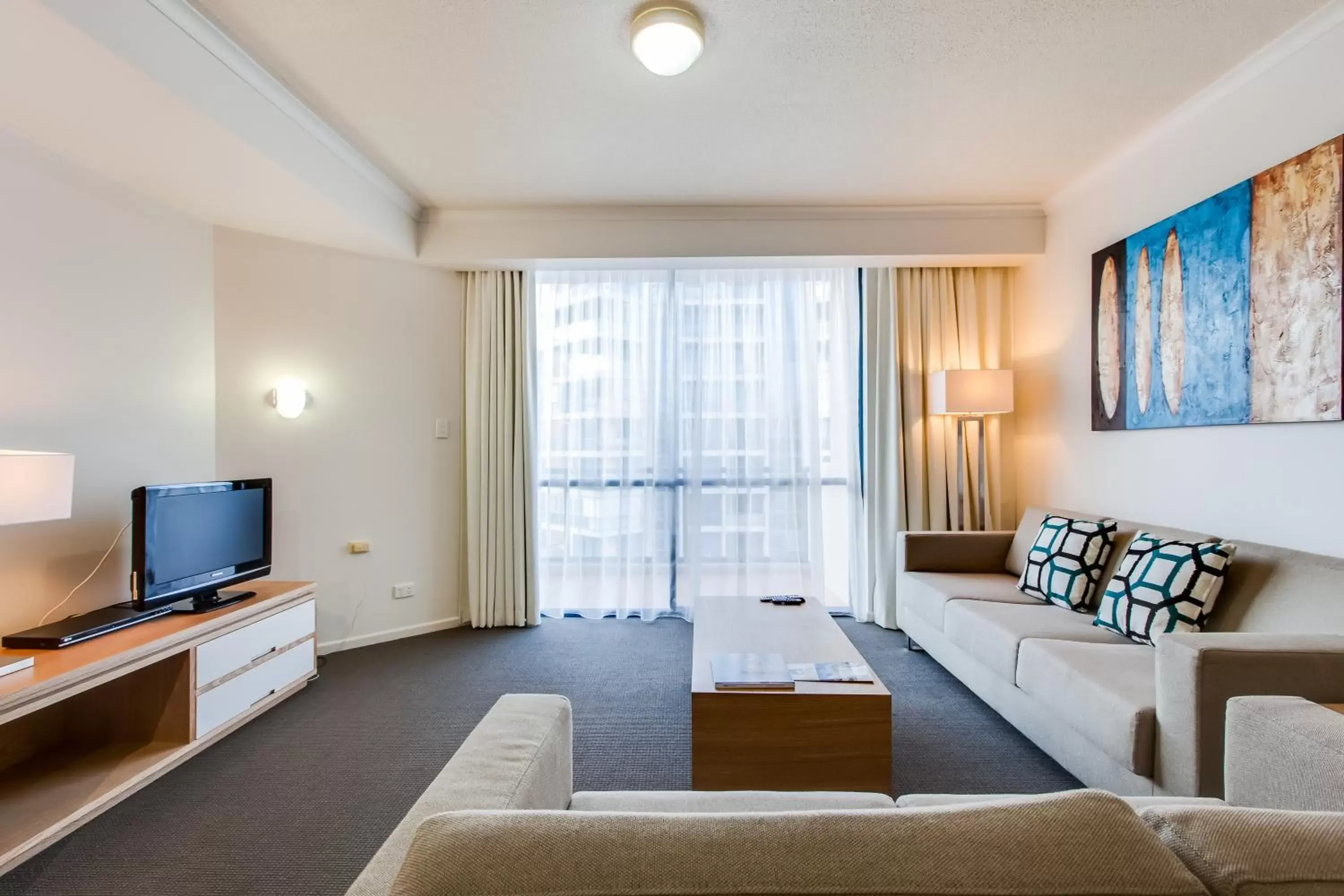 Seating Area in Central Dockside Apartment Hotel