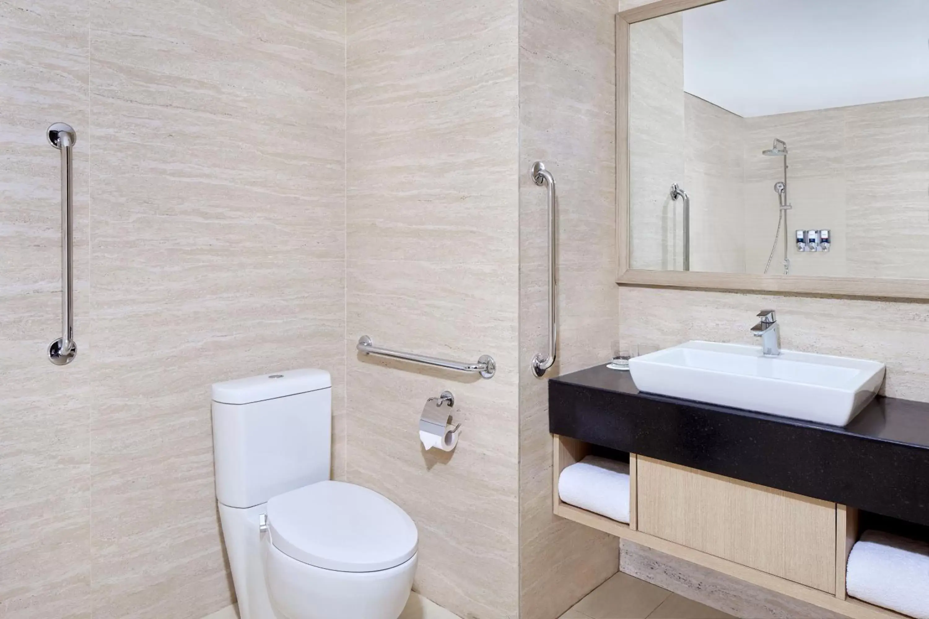 Bathroom in Four Points by Sheraton Makassar