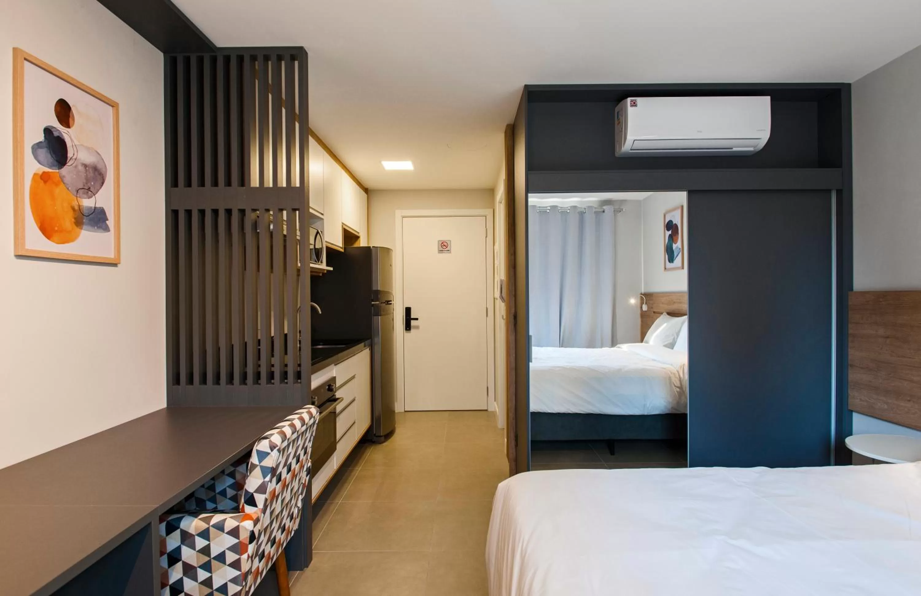 Bed in Cityhome GO 24 Porto Alegre