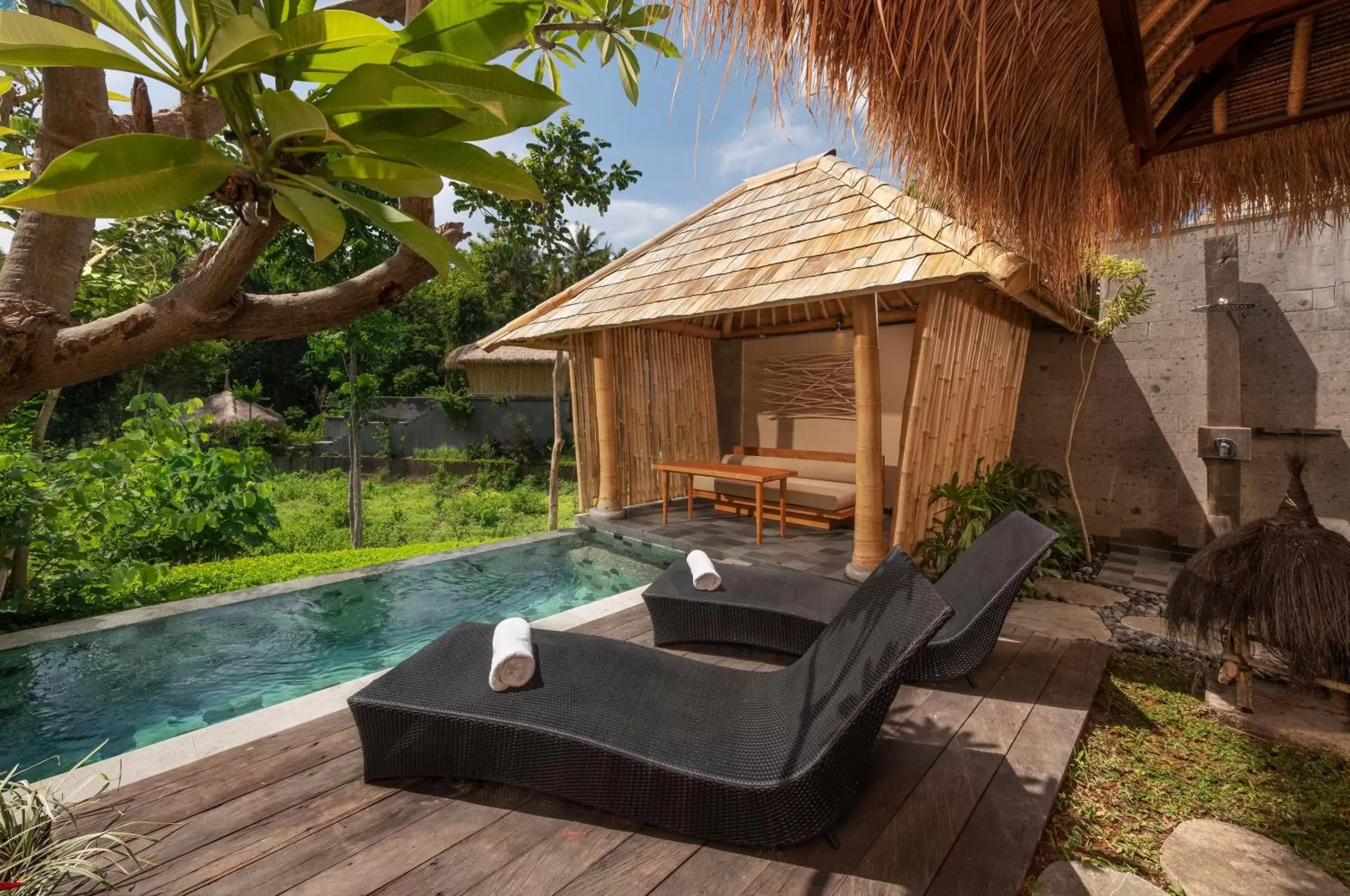 Swimming Pool in Fivelements Retreat Bali