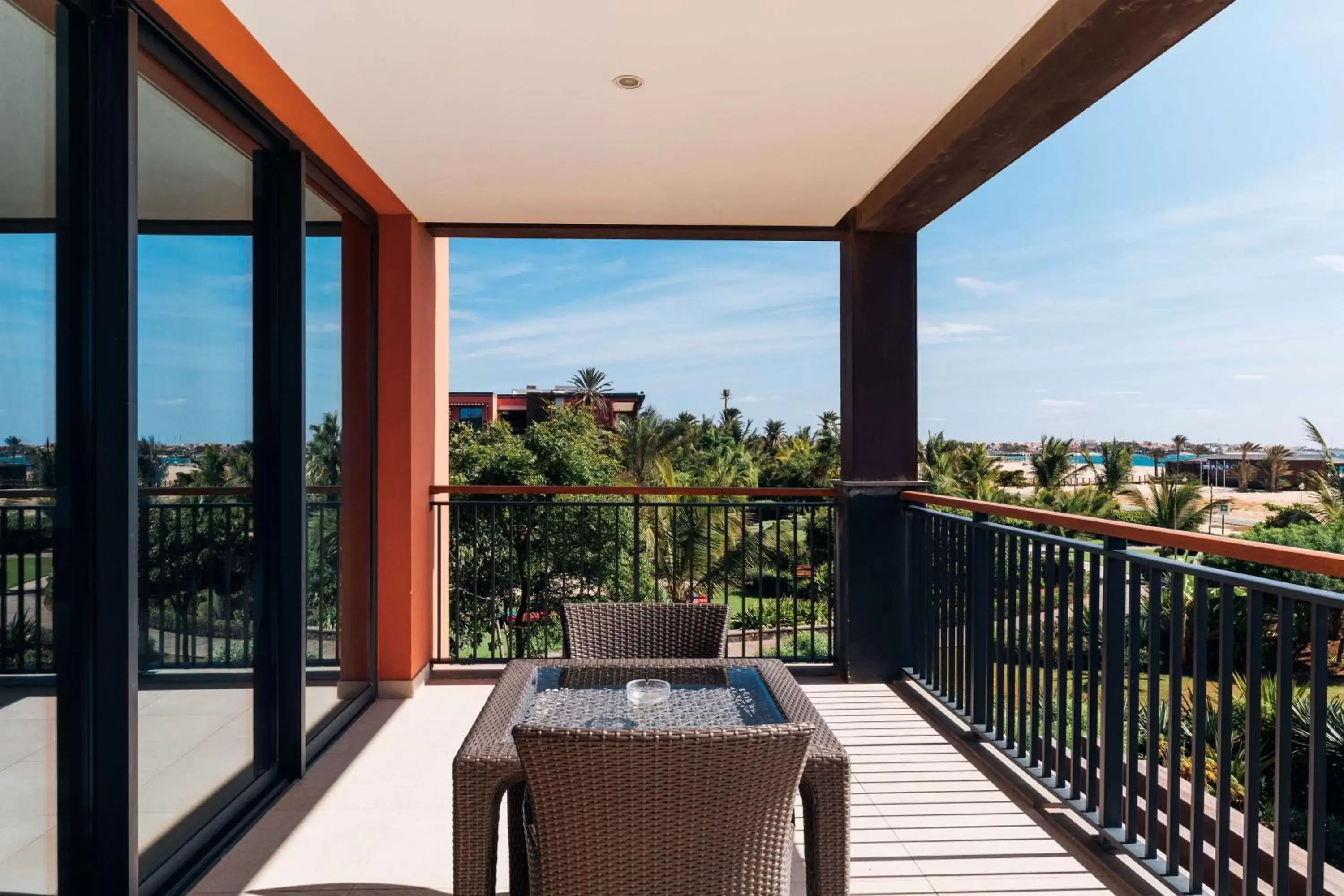 View (from property/room), Balcony/Terrace in Hilton Cabo Verde Sal Resort