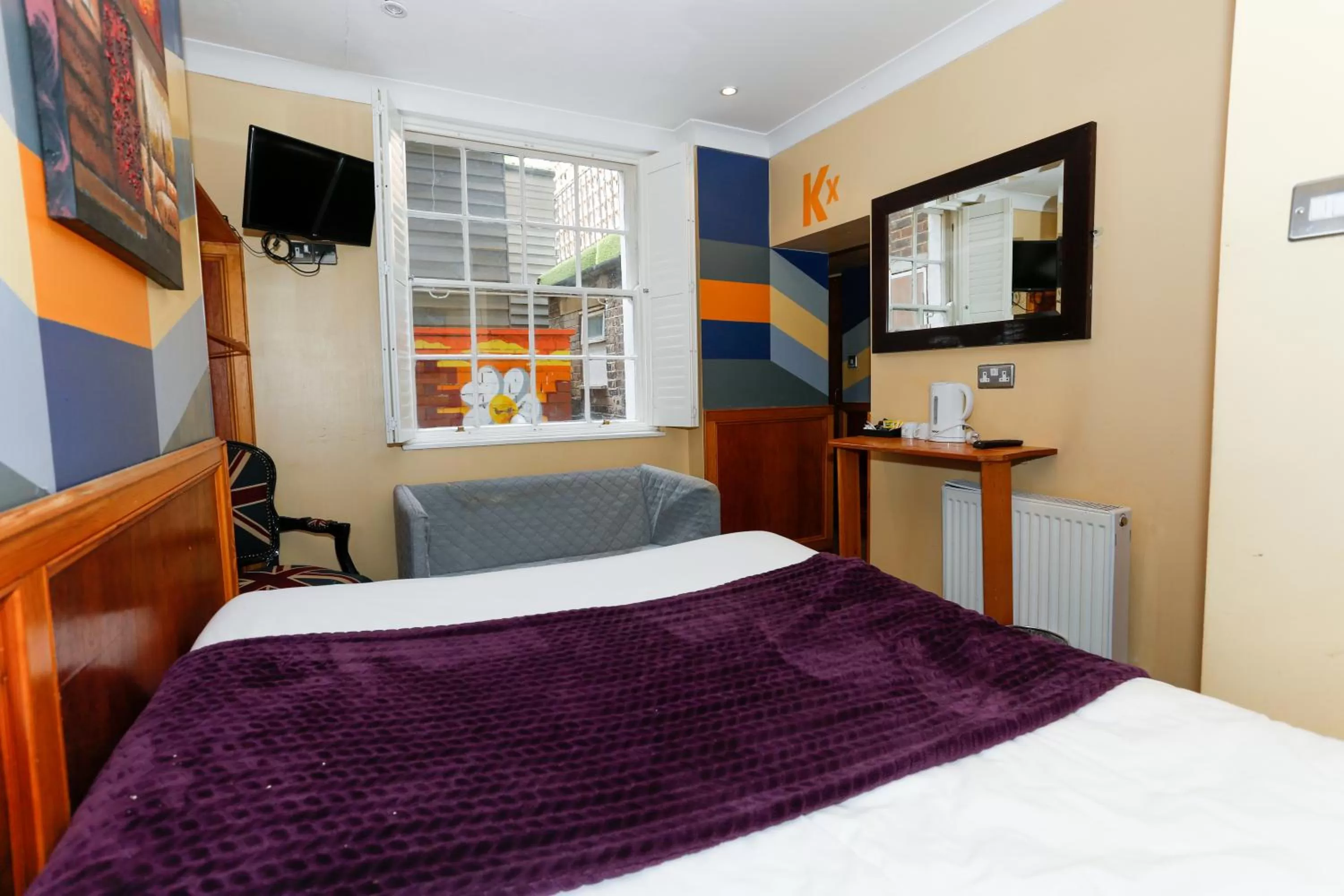 Bedroom, Bed in KX Rooms Kings Cross