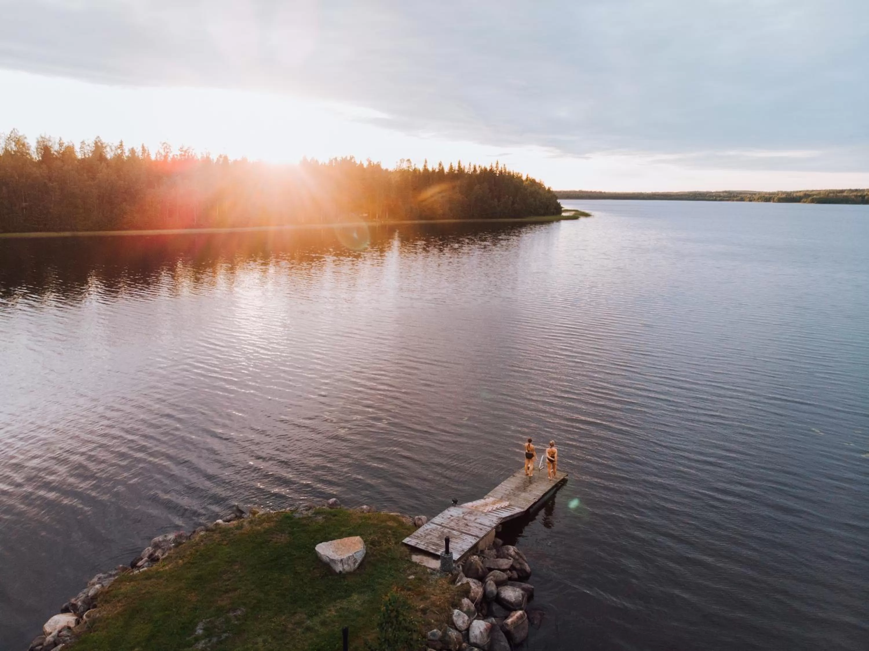 Property building in Revontuli Resort Rooms