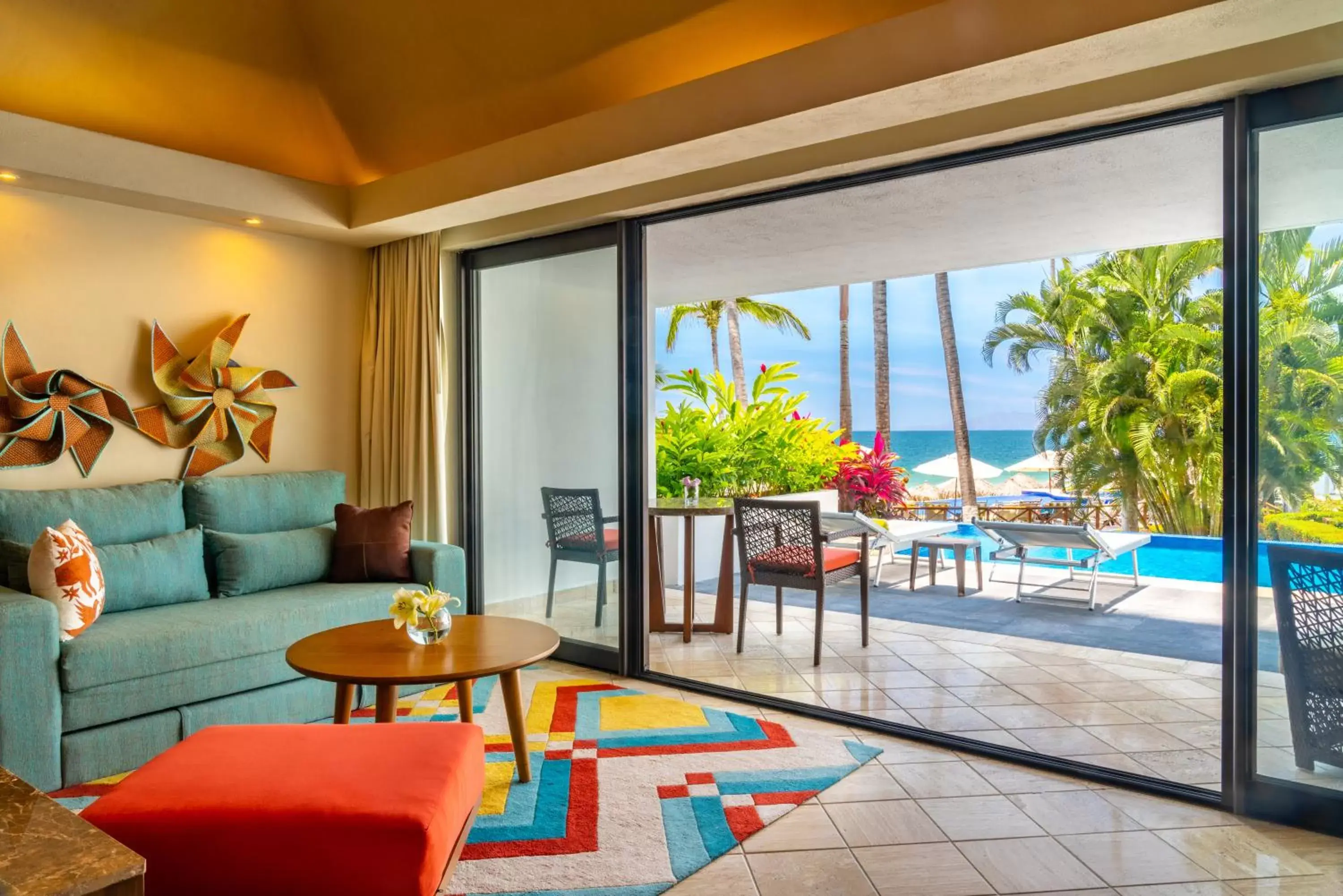 Balcony/Terrace, Seating Area in Hyatt Ziva Puerto Vallarta