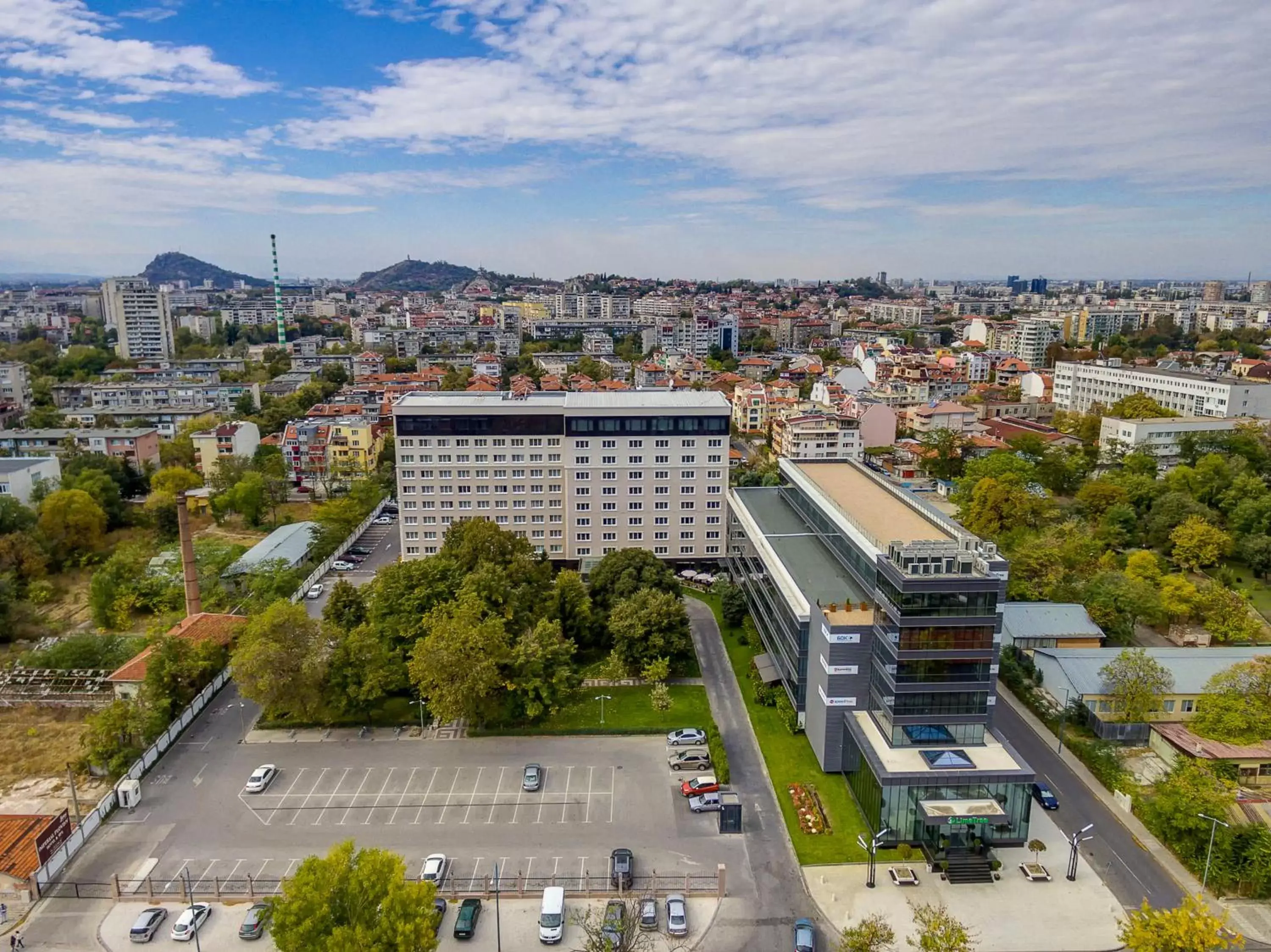 Bird's eye view, Bird's-eye View in Hotel Imperial Plovdiv, a member of Radisson Individuals