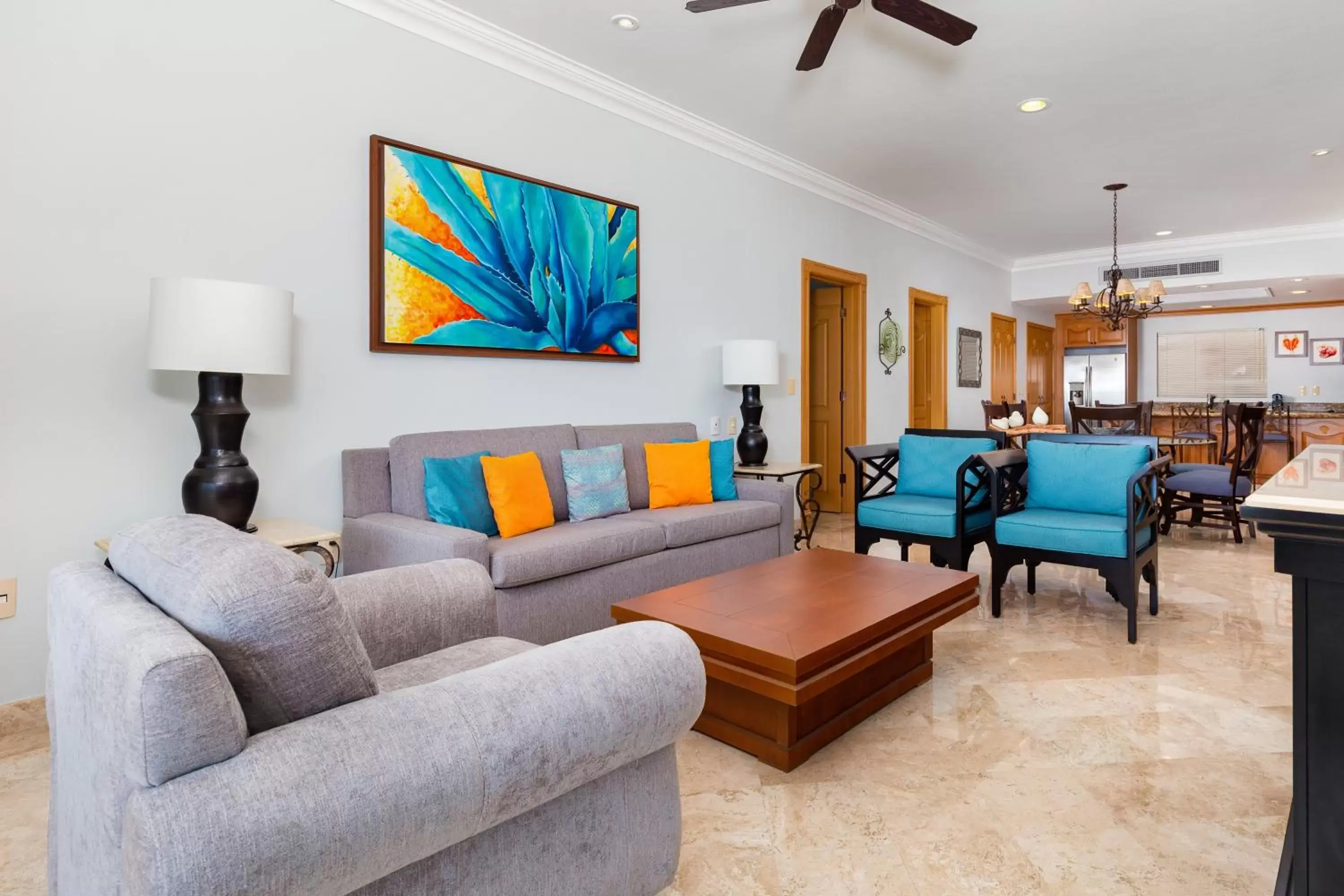 Living room in Villa La Estancia Beach Resort & Spa Riviera Nayarit Living room in Villa La Estancia Beach Resort & Spa Riviera Nayarit