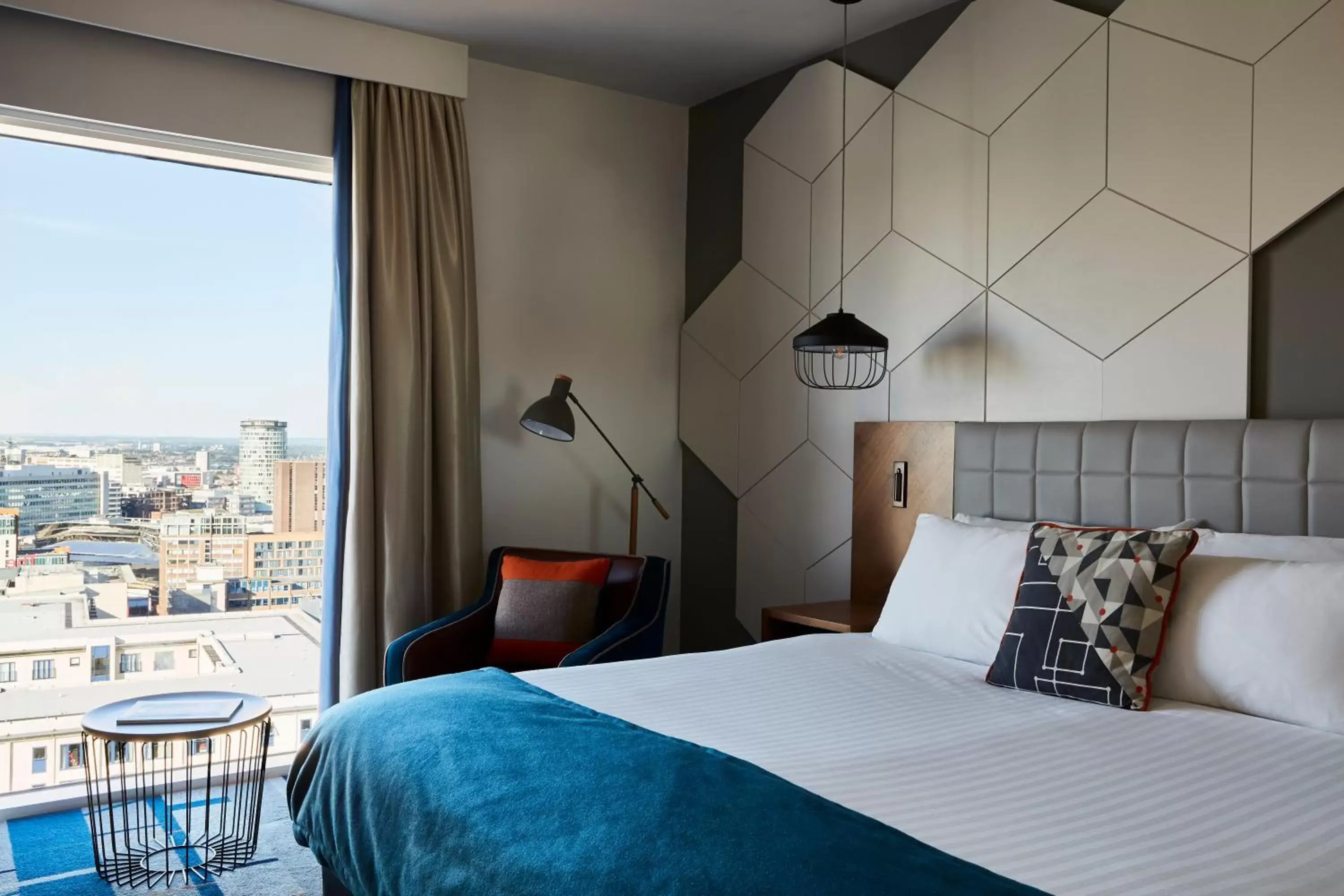 Photo of the whole room, Bed in The Cube Hotel Birmingham Photo of the whole room, Bed in The Cube Hotel Birmingham