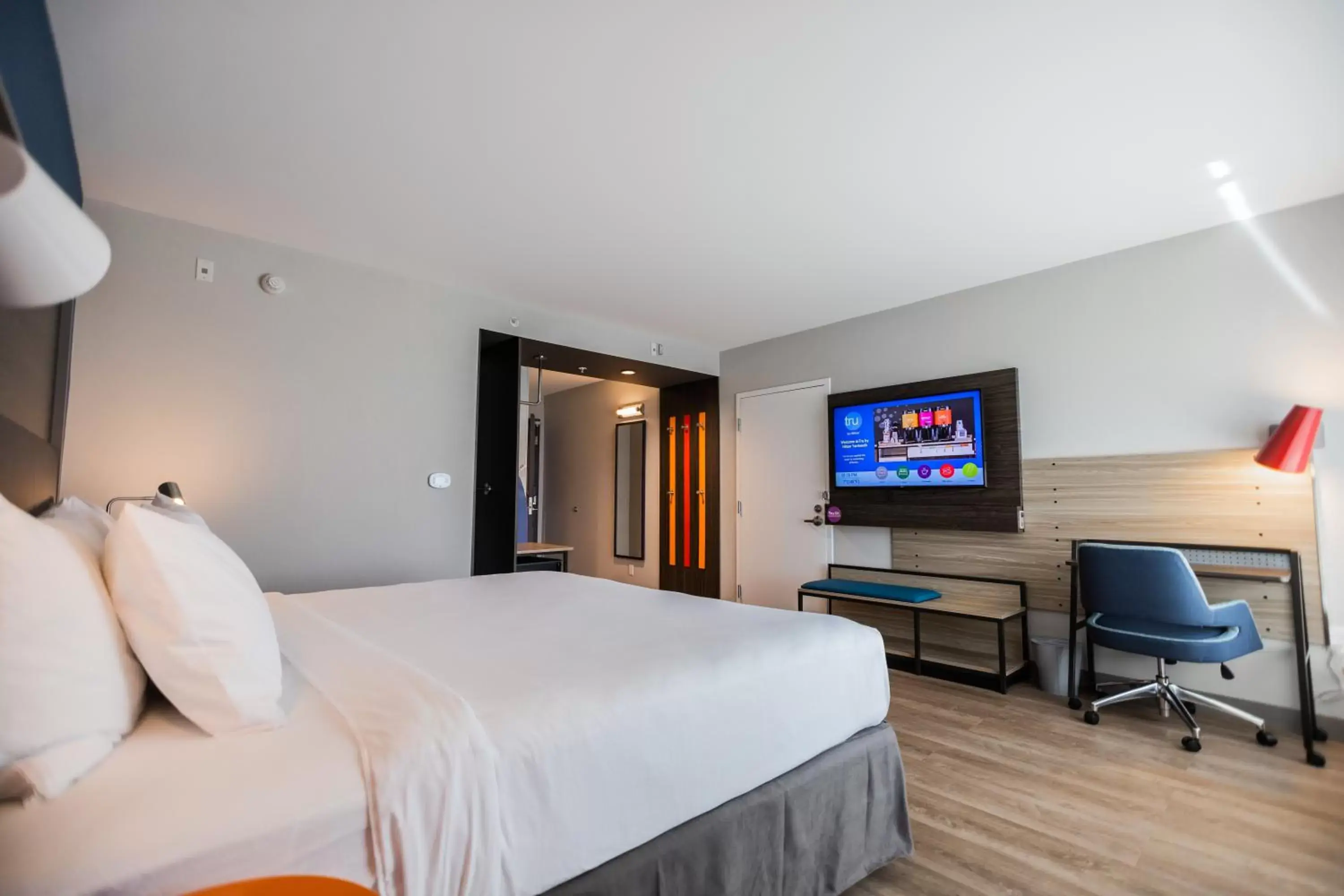 Bedroom, Bed in Tru By Hilton Yarmouth, Ns Bedroom, Bed in Tru By Hilton Yarmouth, Ns