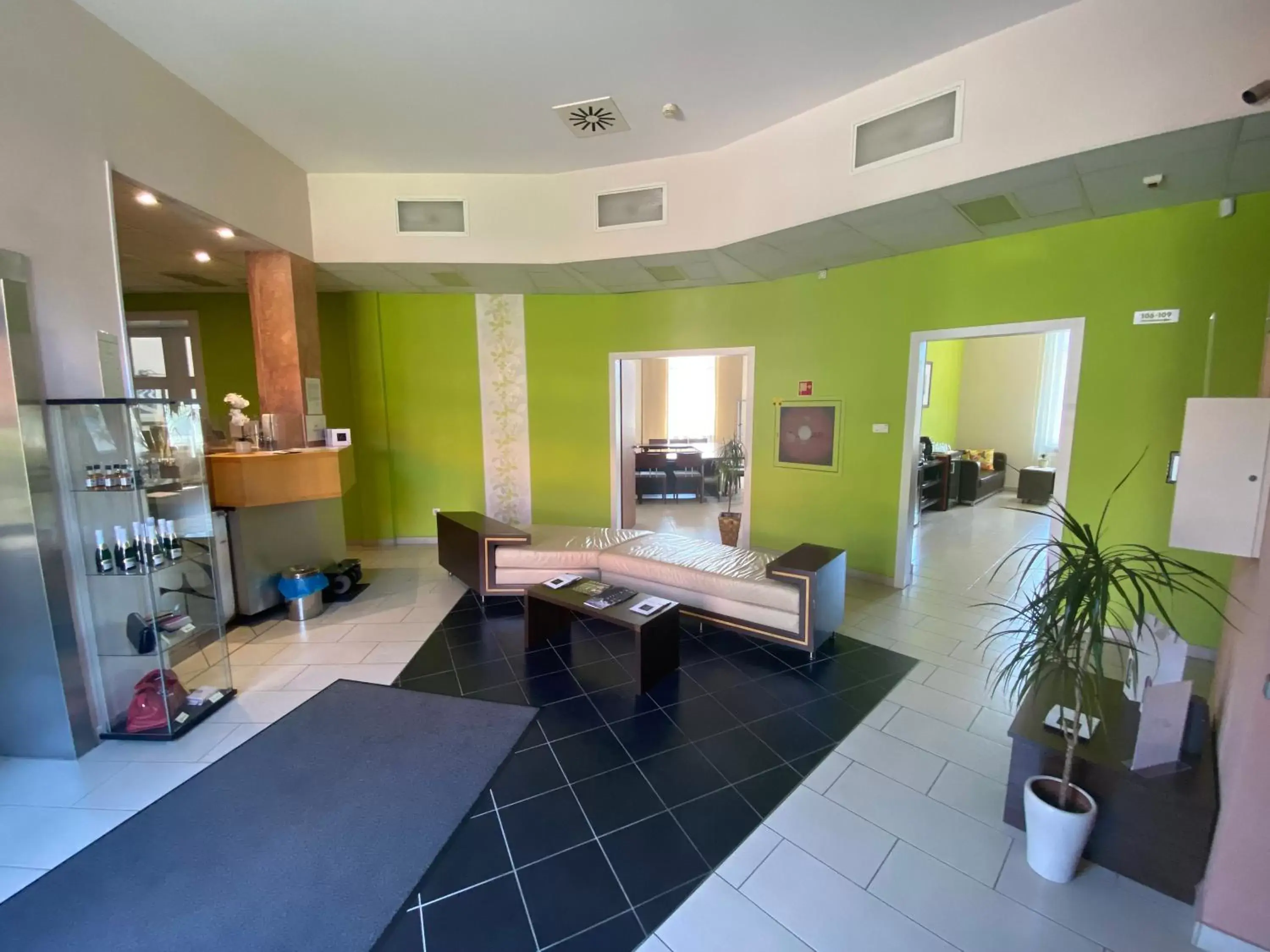 Lobby or reception in Boutique Hotel Sopianae Lobby or reception in Boutique Hotel Sopianae