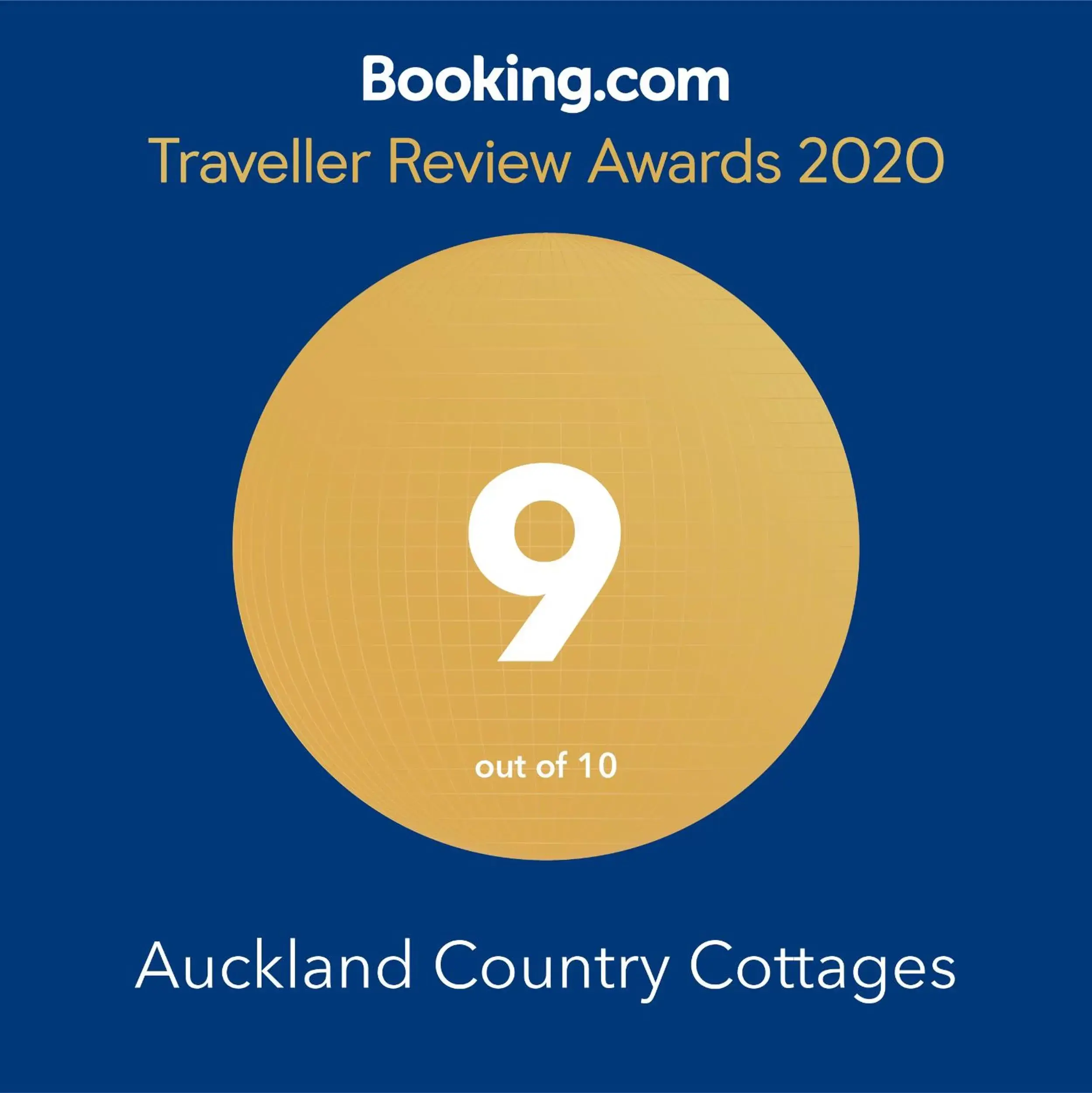 Certificate/Award in Auckland Country Cottages