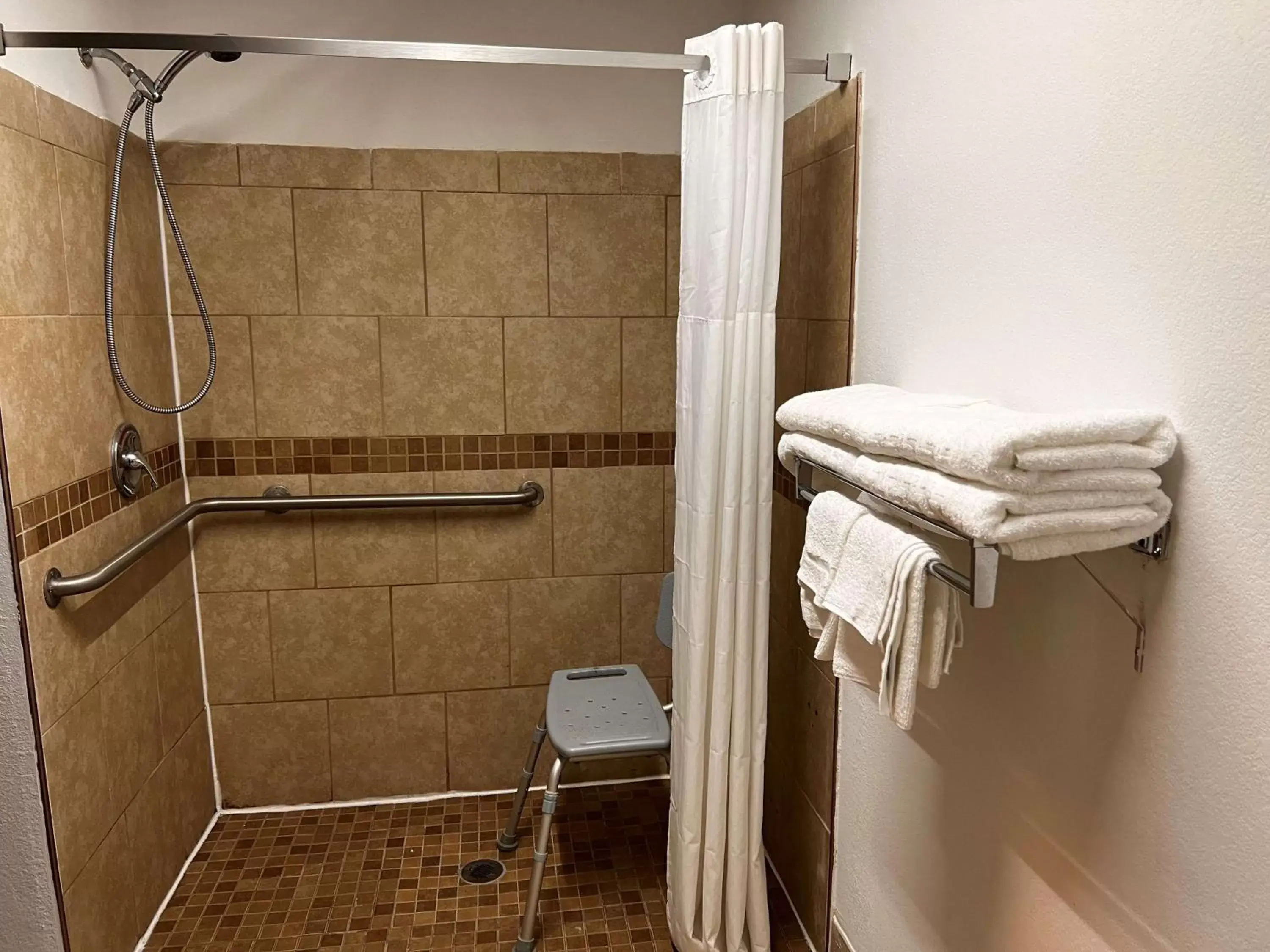 Bathroom in SureStay Hotel by Best Western Morganton
