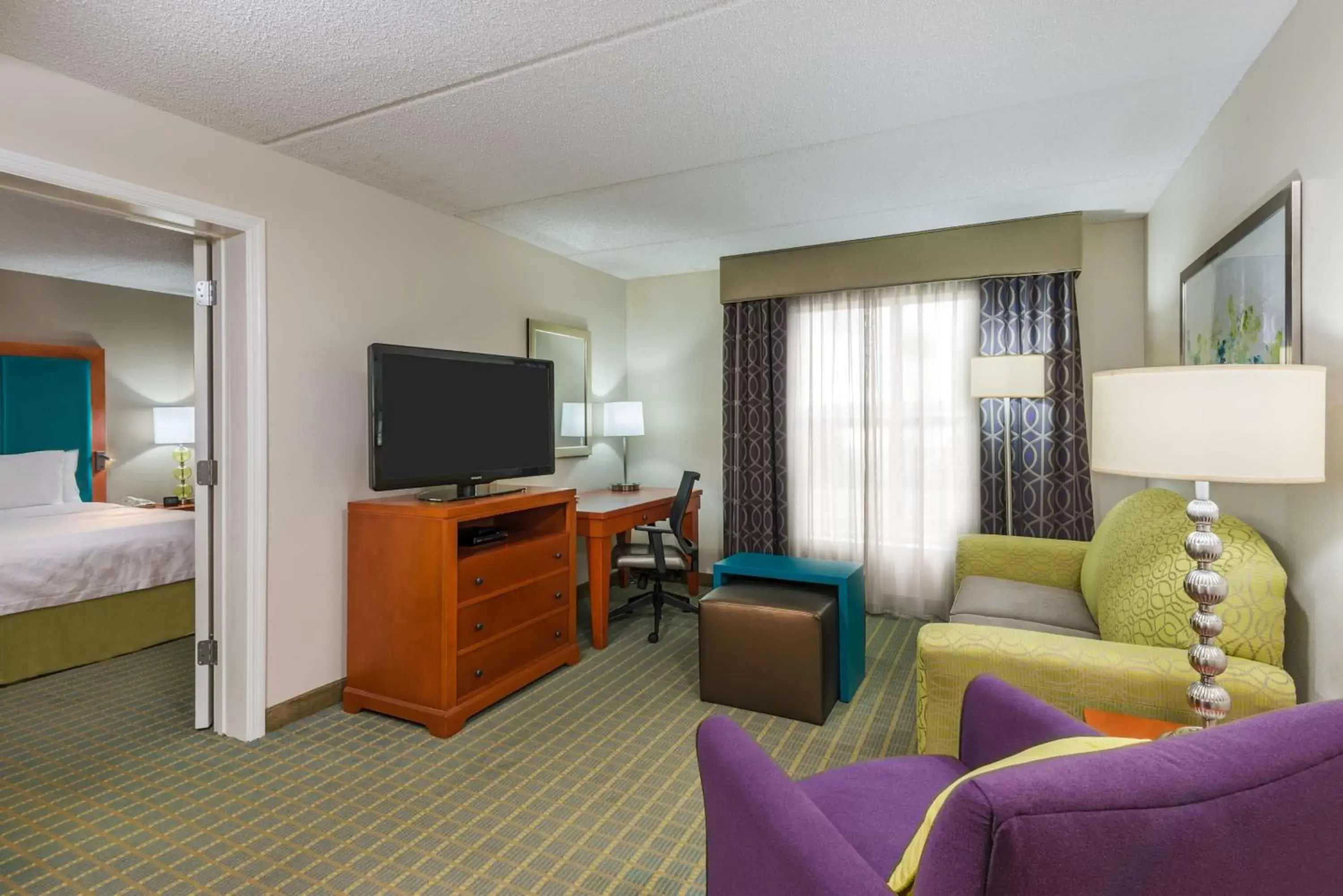 Bedroom, Seating Area in Homewood Suites by Hilton Orlando-Nearest to Universal Studios