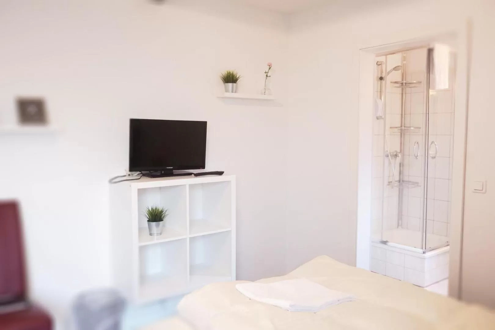 TV/Entertainment Center in Ellada Restaurant & Hotel