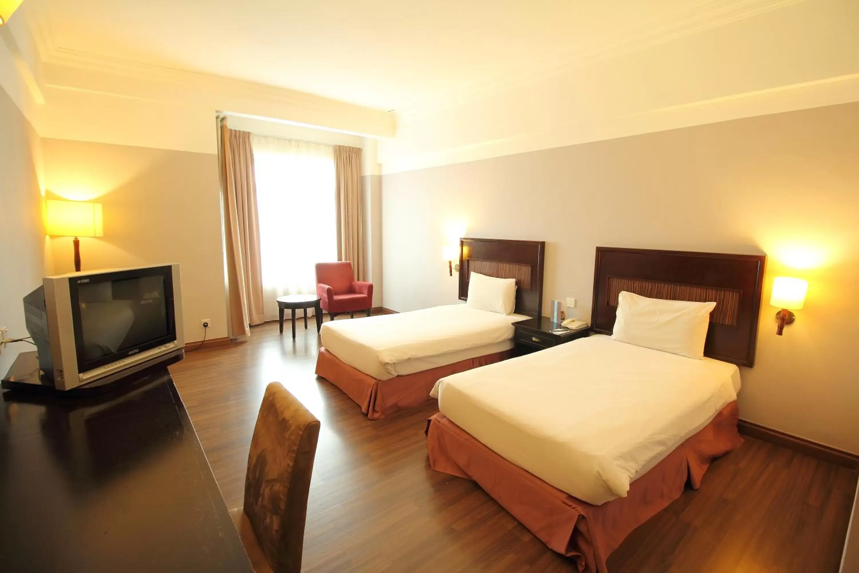 City view, Bed in Grand Kampar Hotel City view, Bed in Grand Kampar Hotel