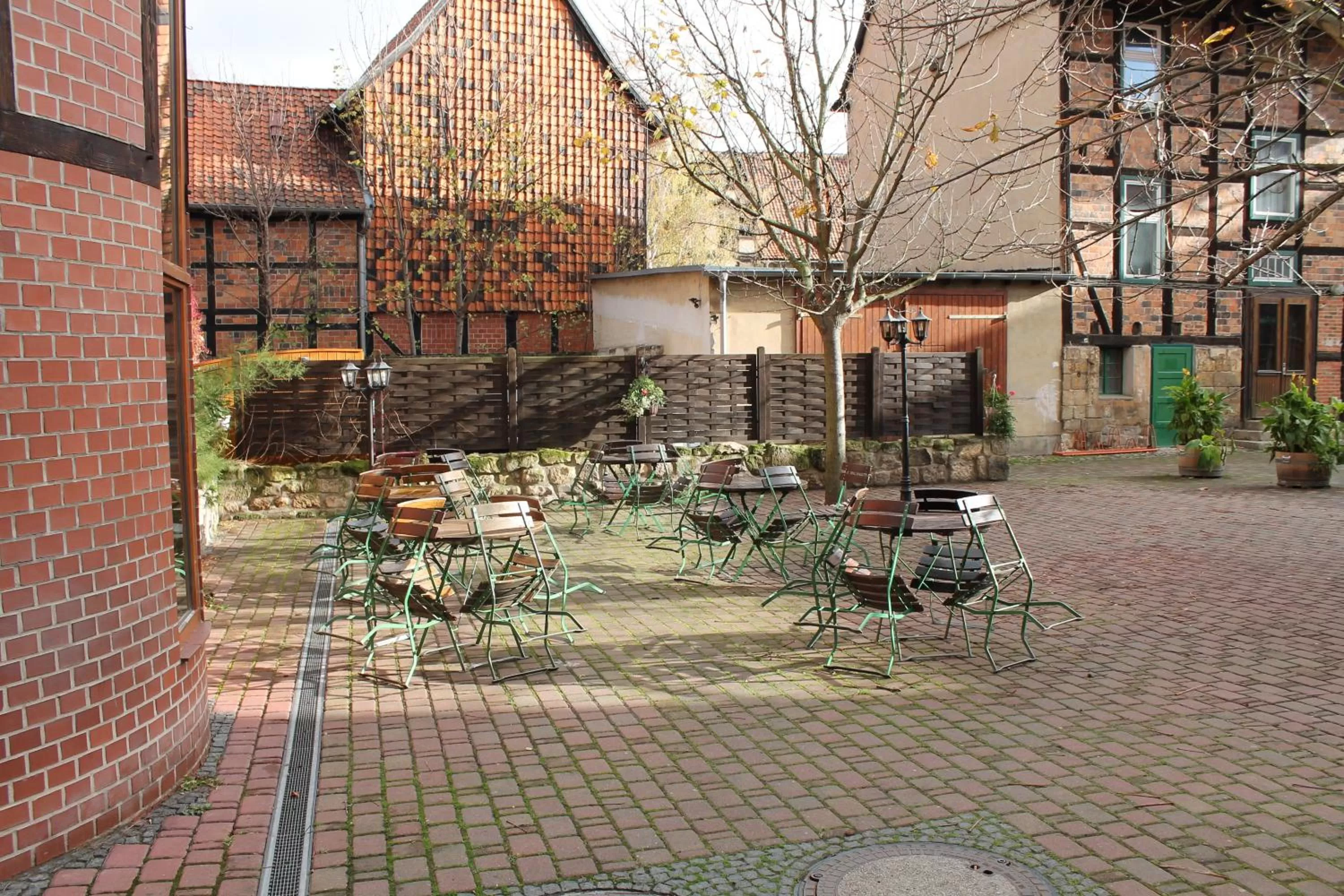 Patio in Hotel zum Brauhaus