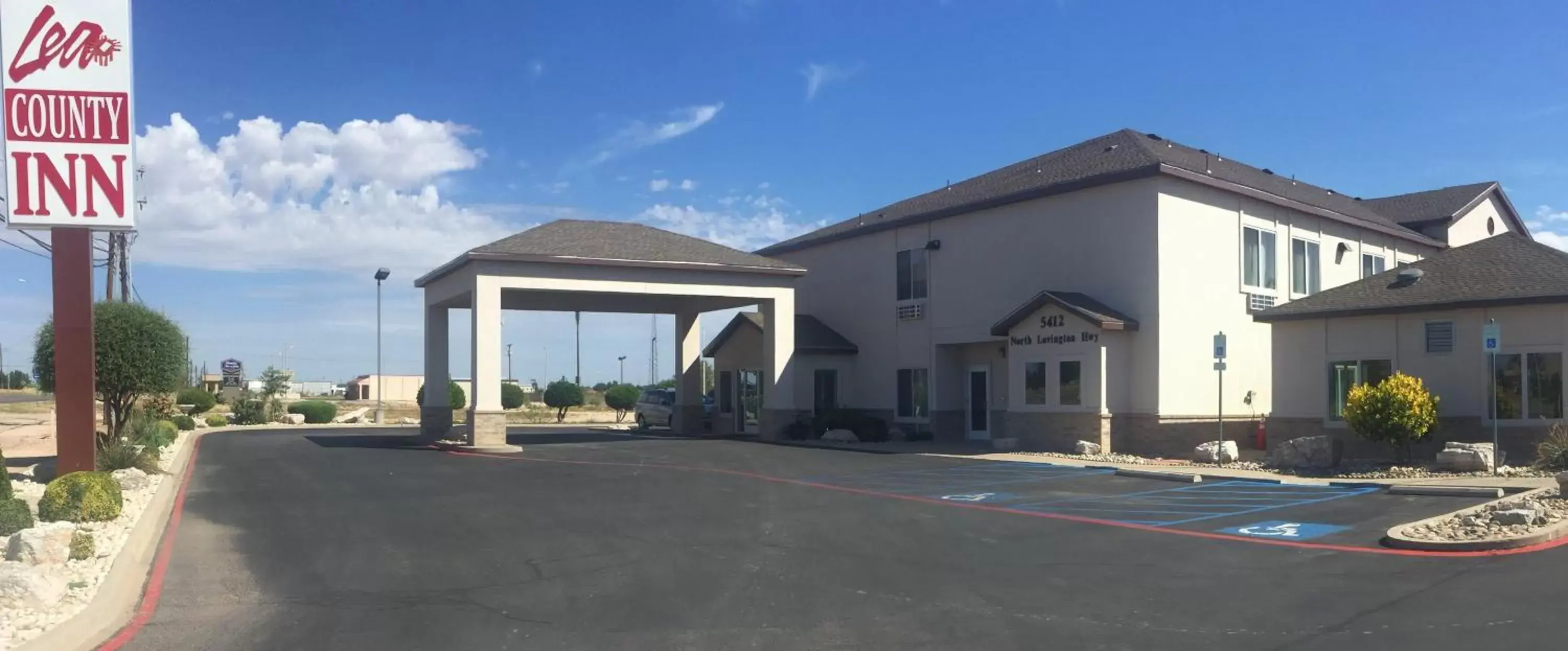 City view, Property Building in Lea County Inn