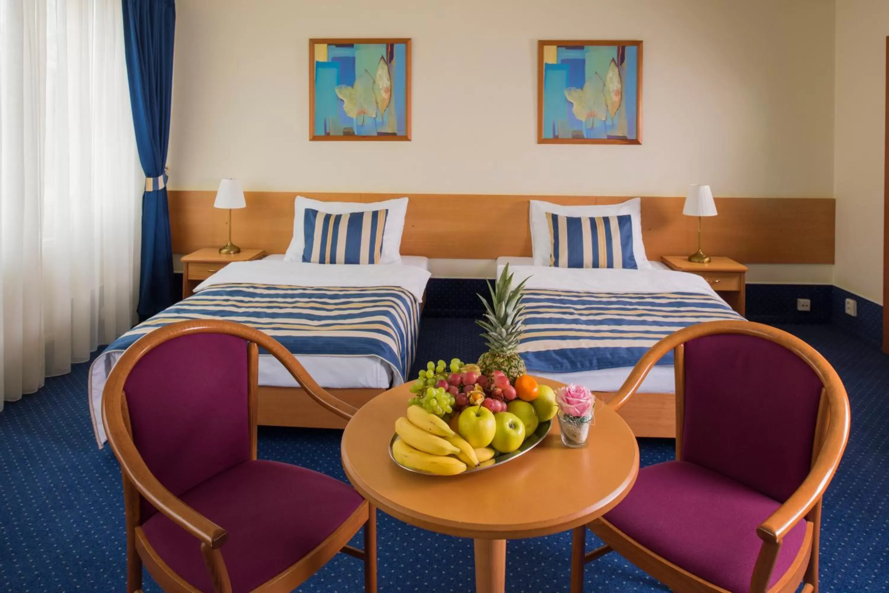 Bed in TOP HOTEL Praha Bed in TOP HOTEL Praha