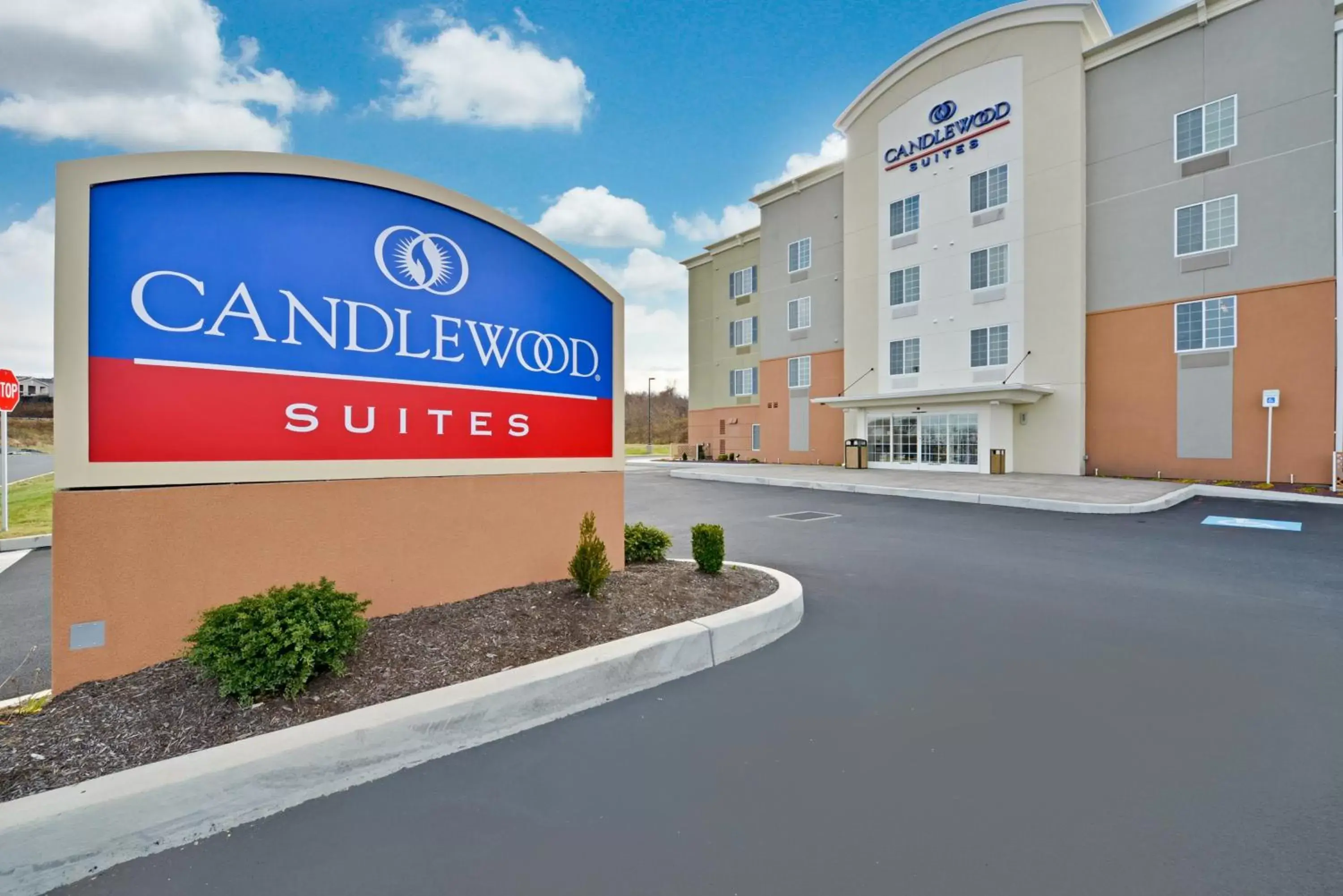 Property building in Candlewood Suites Harrisburg-Hershey, an IHG Hotel