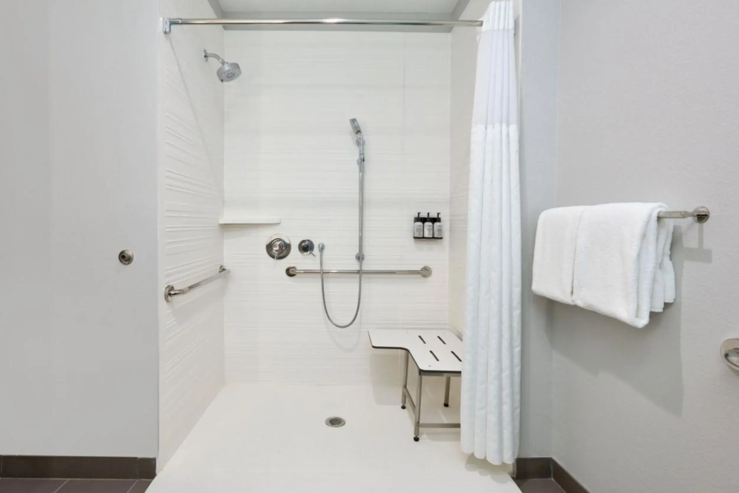 Shower, Bathroom in avid hotels - Austin - Tech Ridge, an IHG Hotel