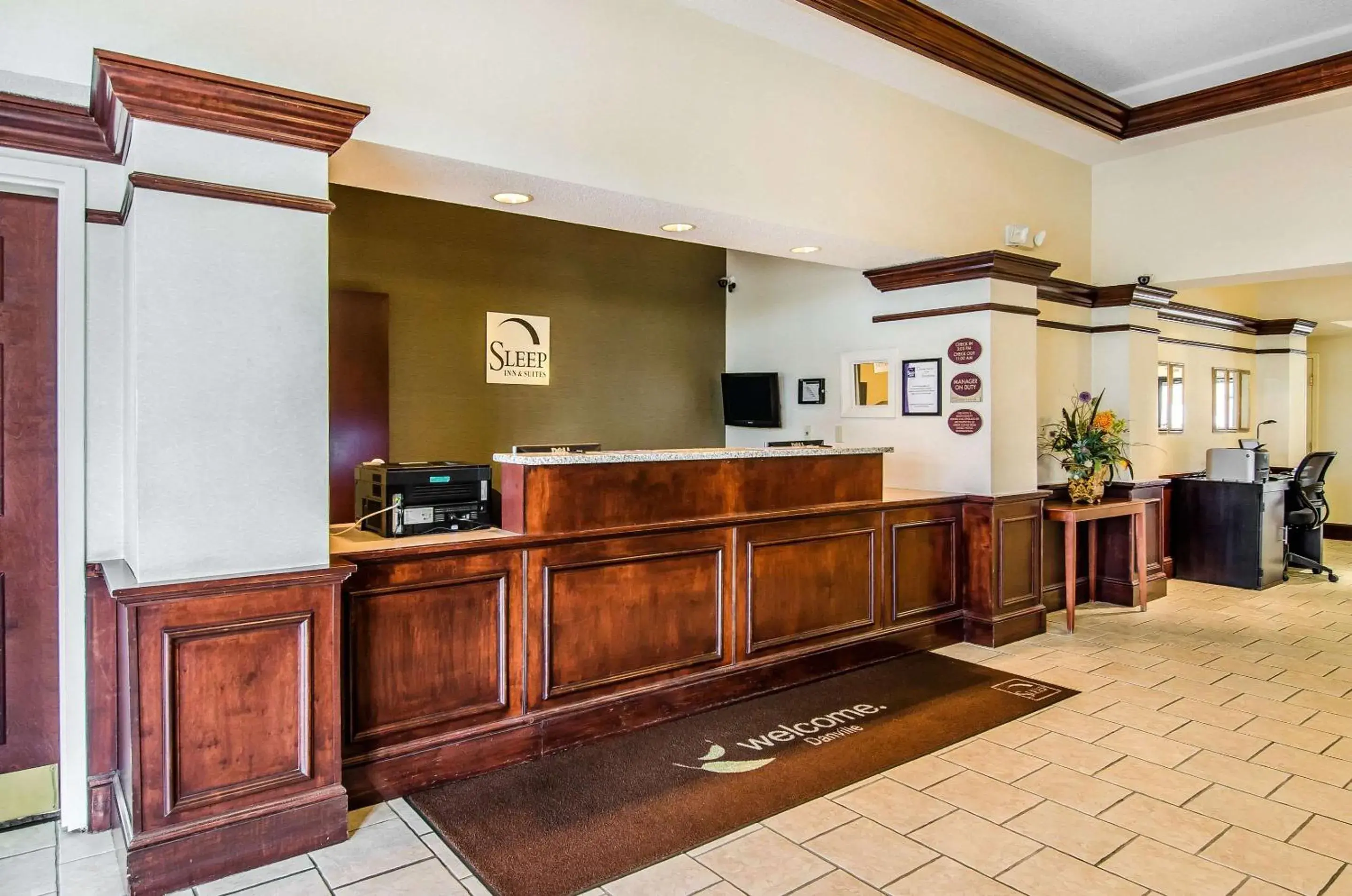 Lobby or reception, Lobby/Reception in Sleep Inn & Suites Danville