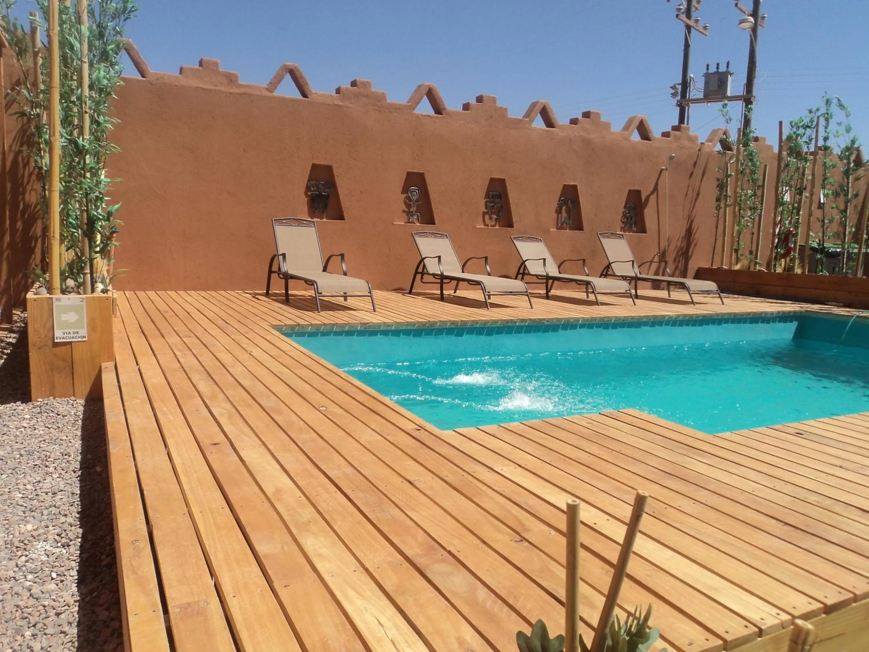 Swimming pool in Hoteles Pueblo de Tierra