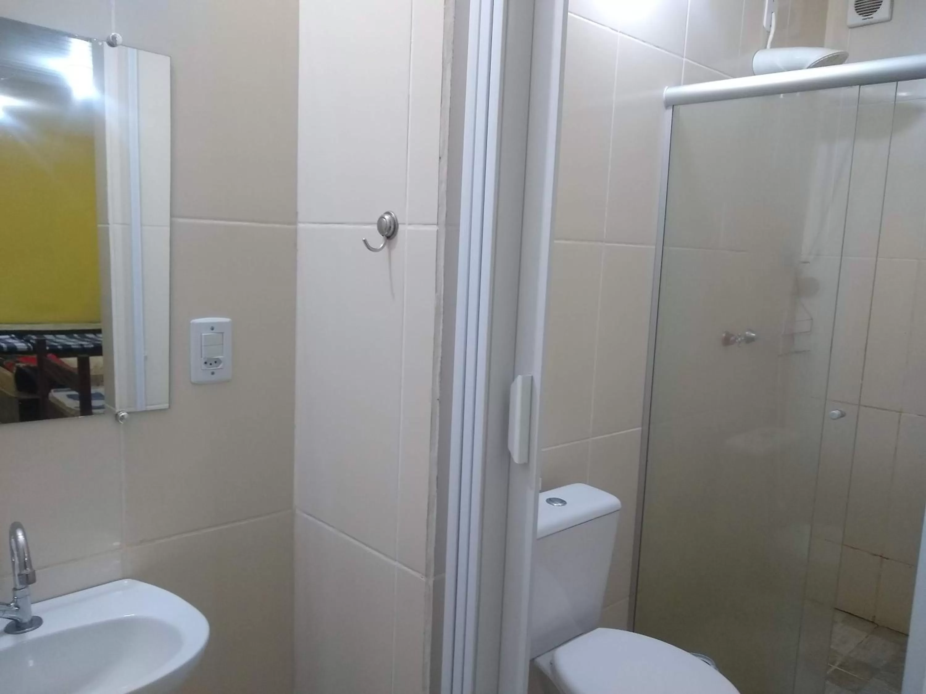 Bathroom in Pousada do Ribeirão