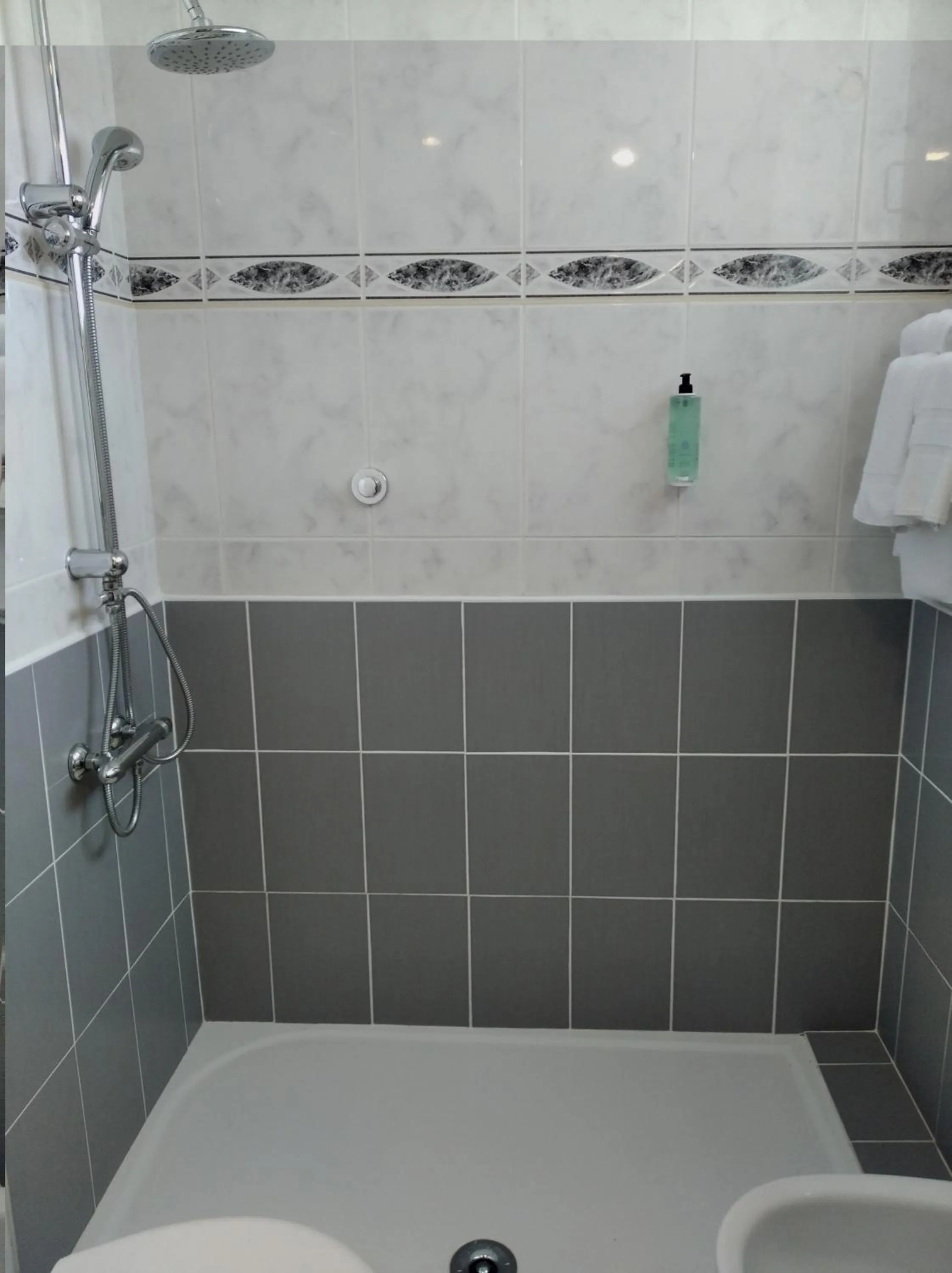 Bathroom in Hôtel Christina Lourdes