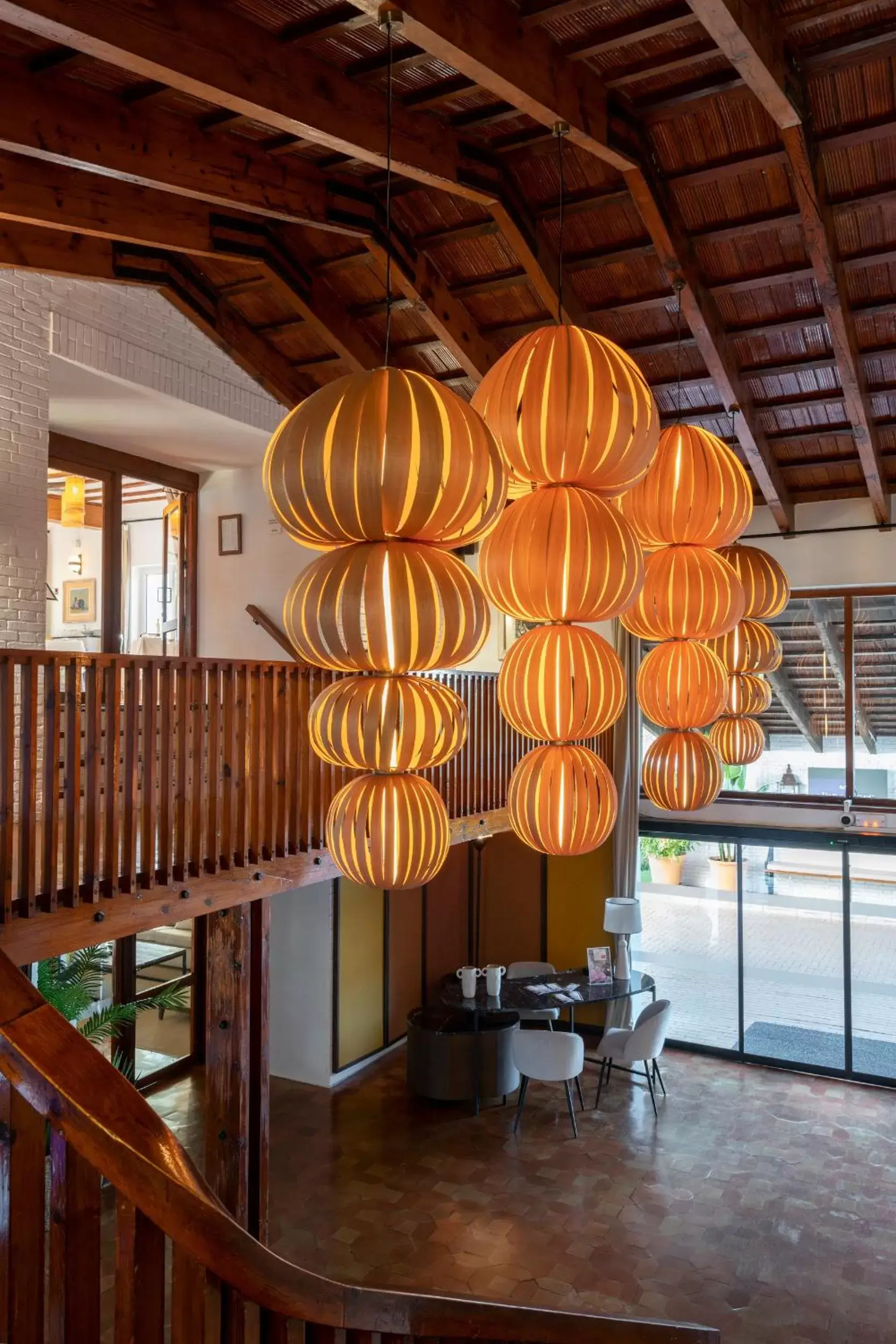 Lobby or reception in Parador de Mazagón