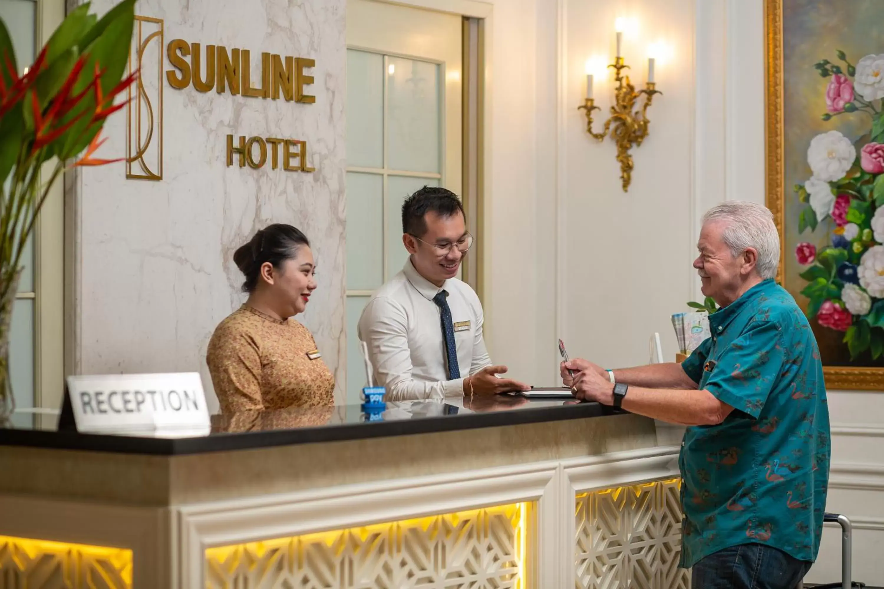 Lobby or reception, Lobby/Reception in Sunline Hotel