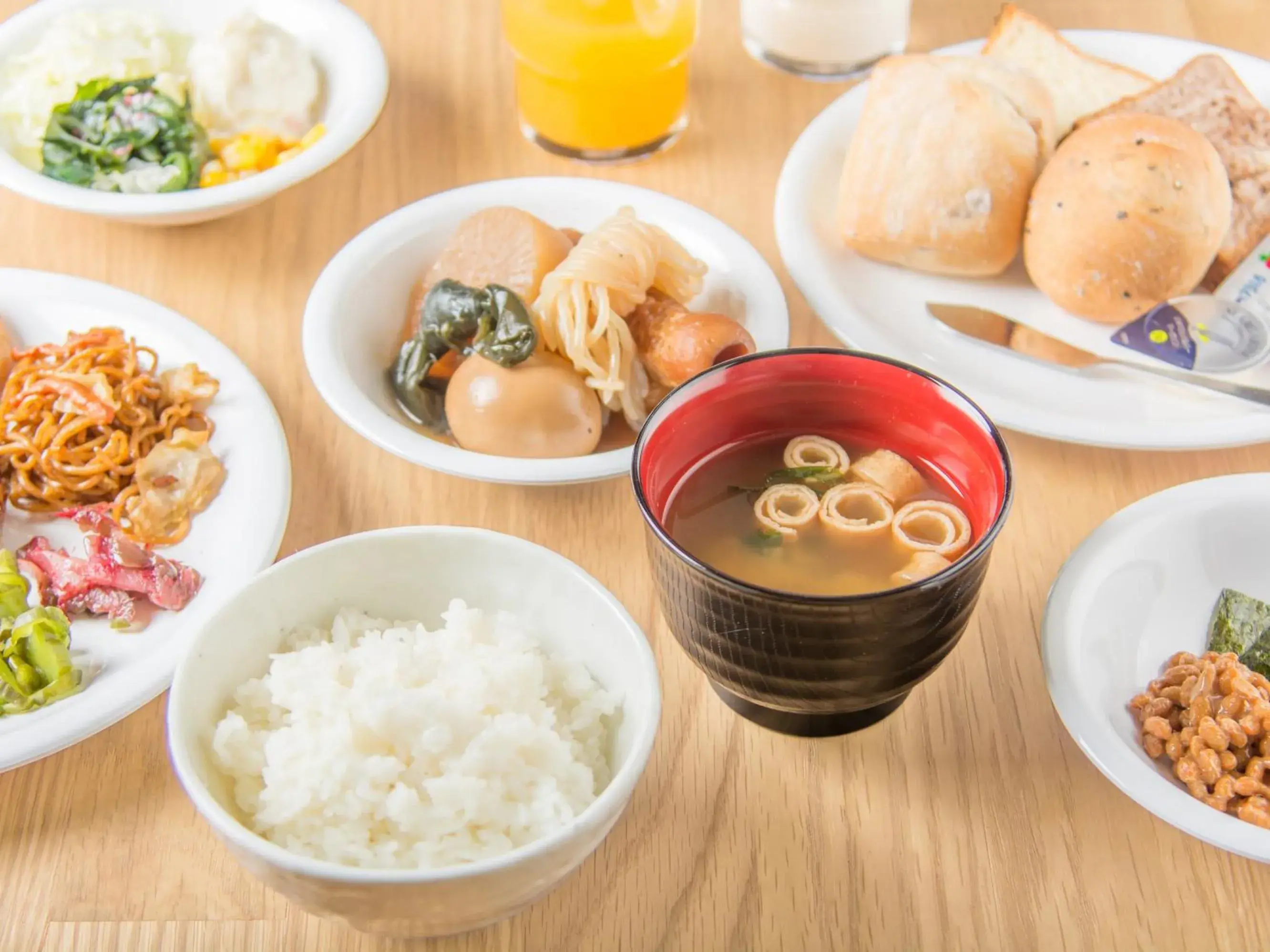 Buffet breakfast, Breakfast in Hatago Inn Shizuoka Yoshida IC