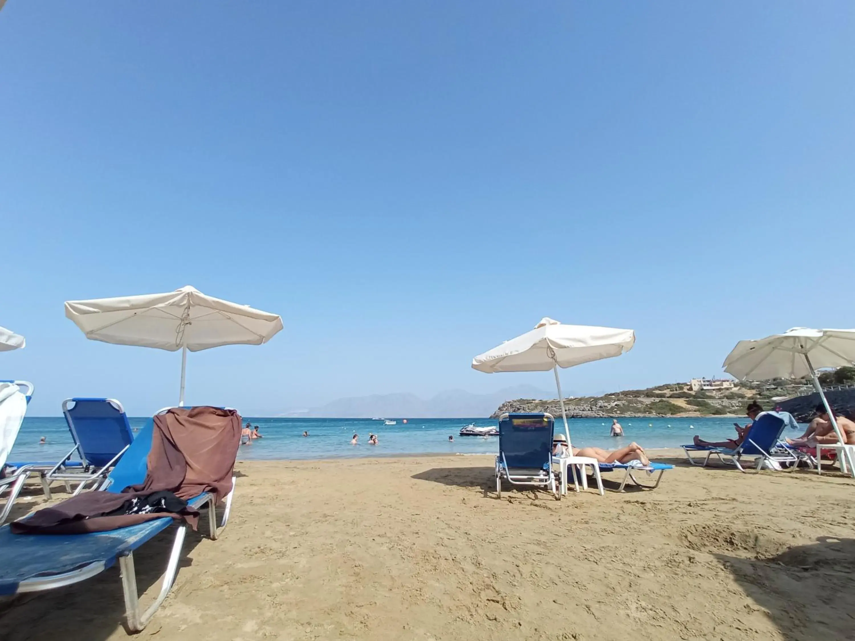 People, Beach in Faedra Beach Resort