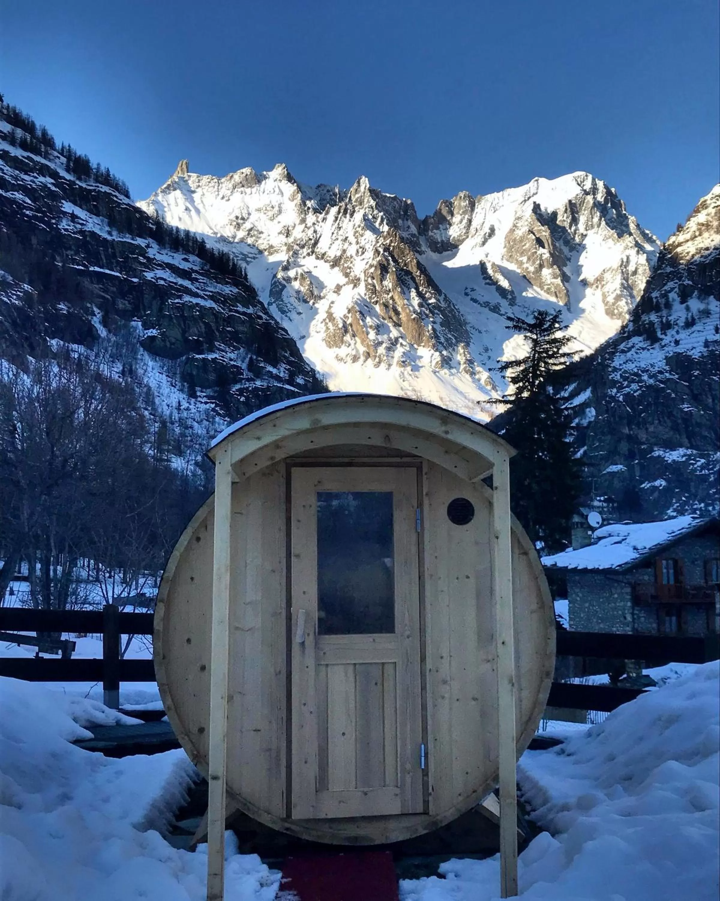 Sauna in Hotel Lo Campagnar