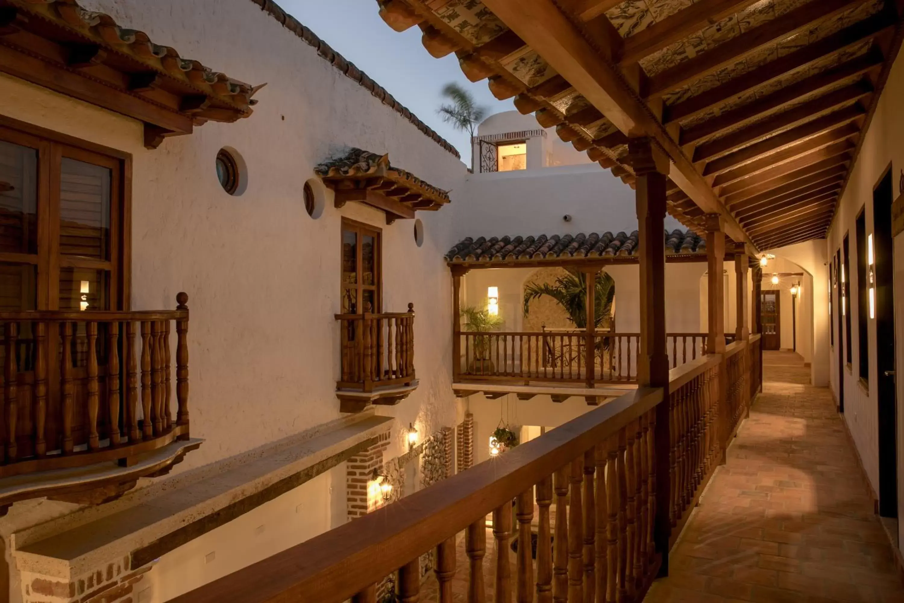 Balcony/Terrace in Getsemani Cartagena Hotel