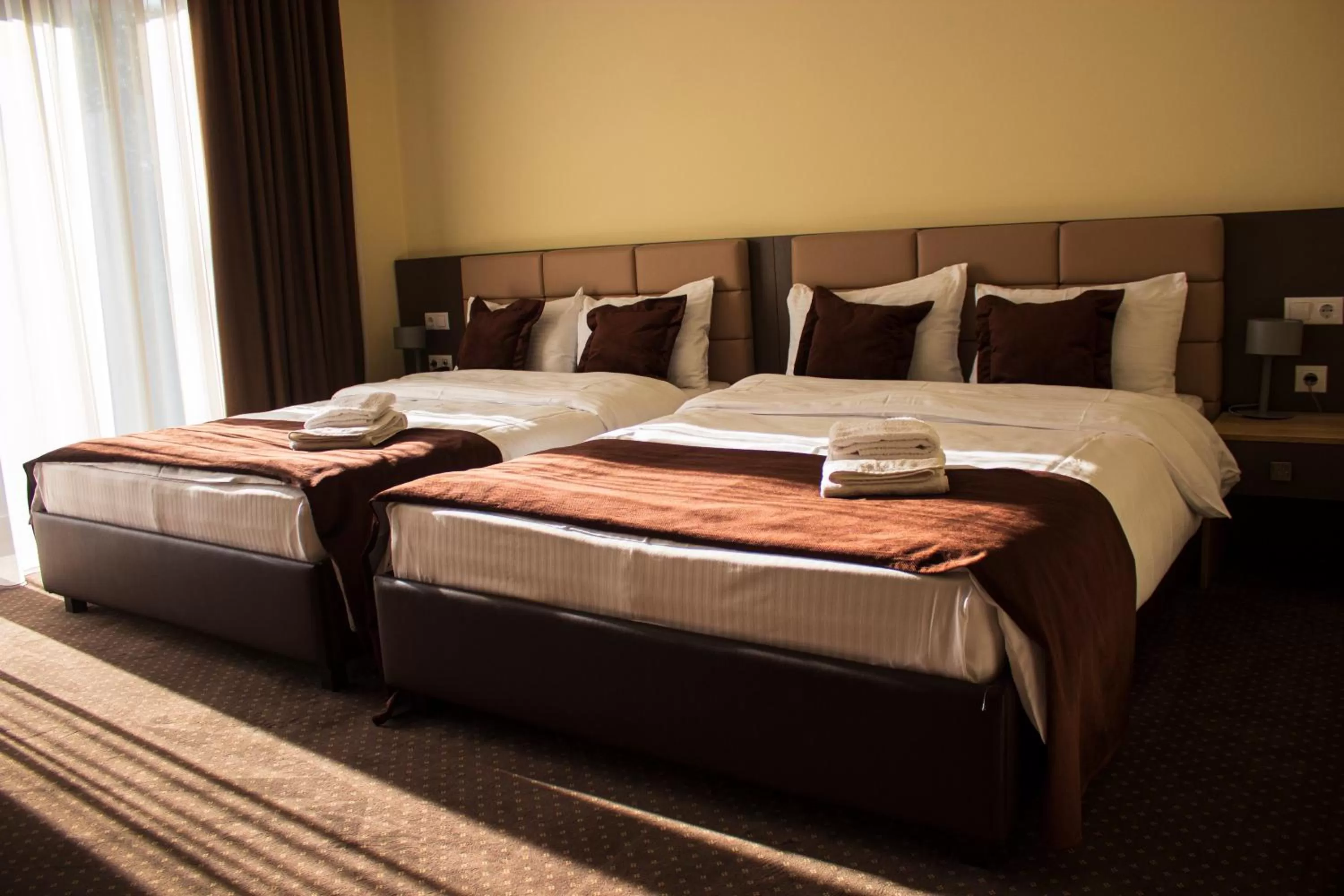 Bed in Bernardazzi Grand Hotel