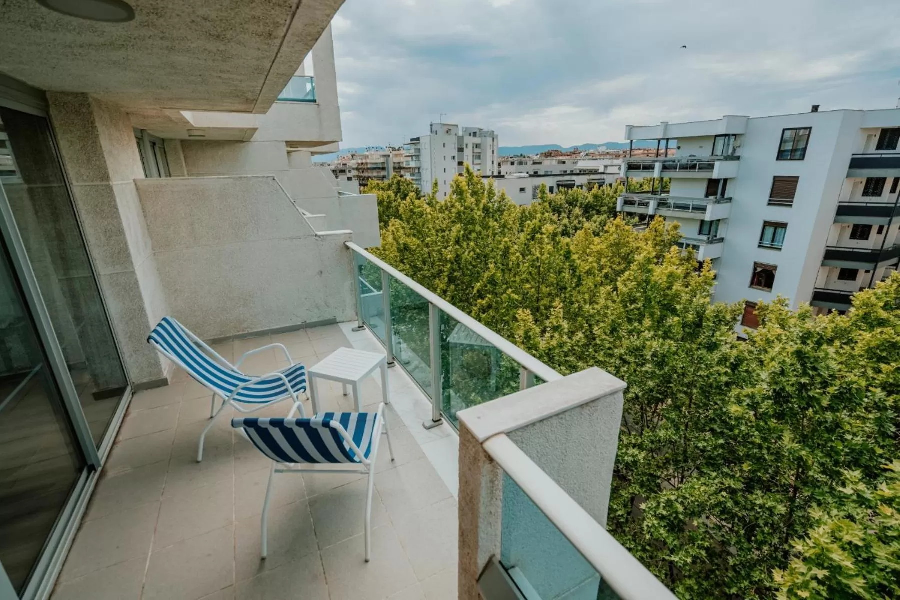Balcony/Terrace in Blaumar Hotel