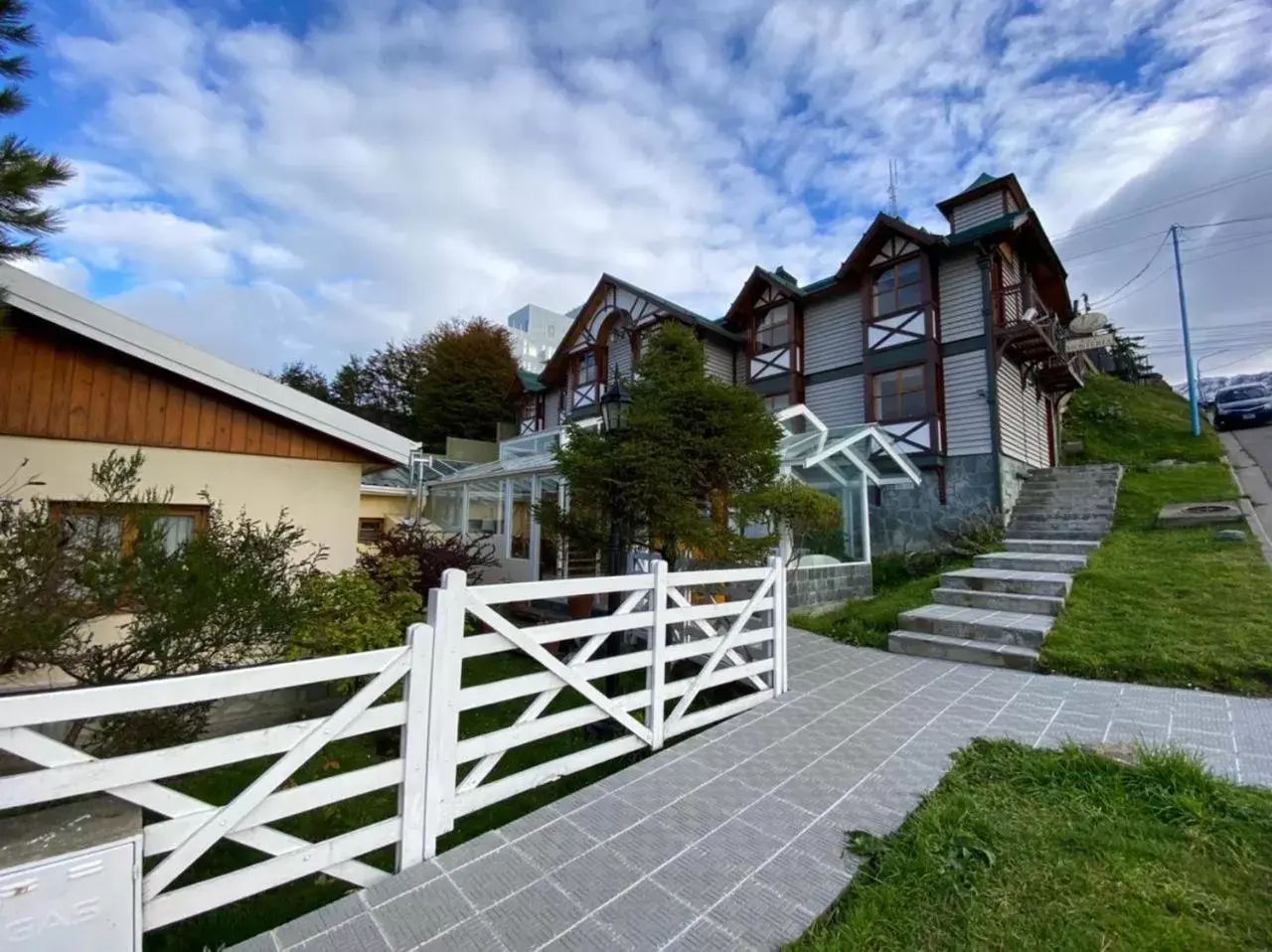 Facade/entrance, Property Building in Hostería Patagonia Jarke